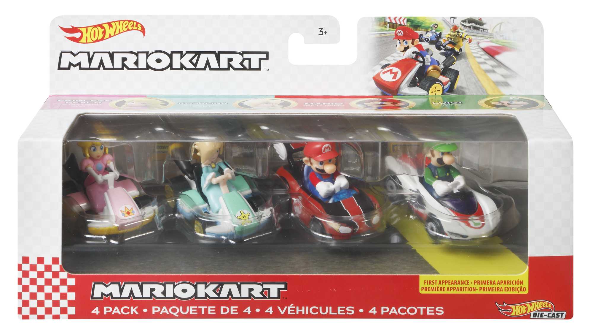 Hot Wheels Mariokart 4 Pack - Image 6