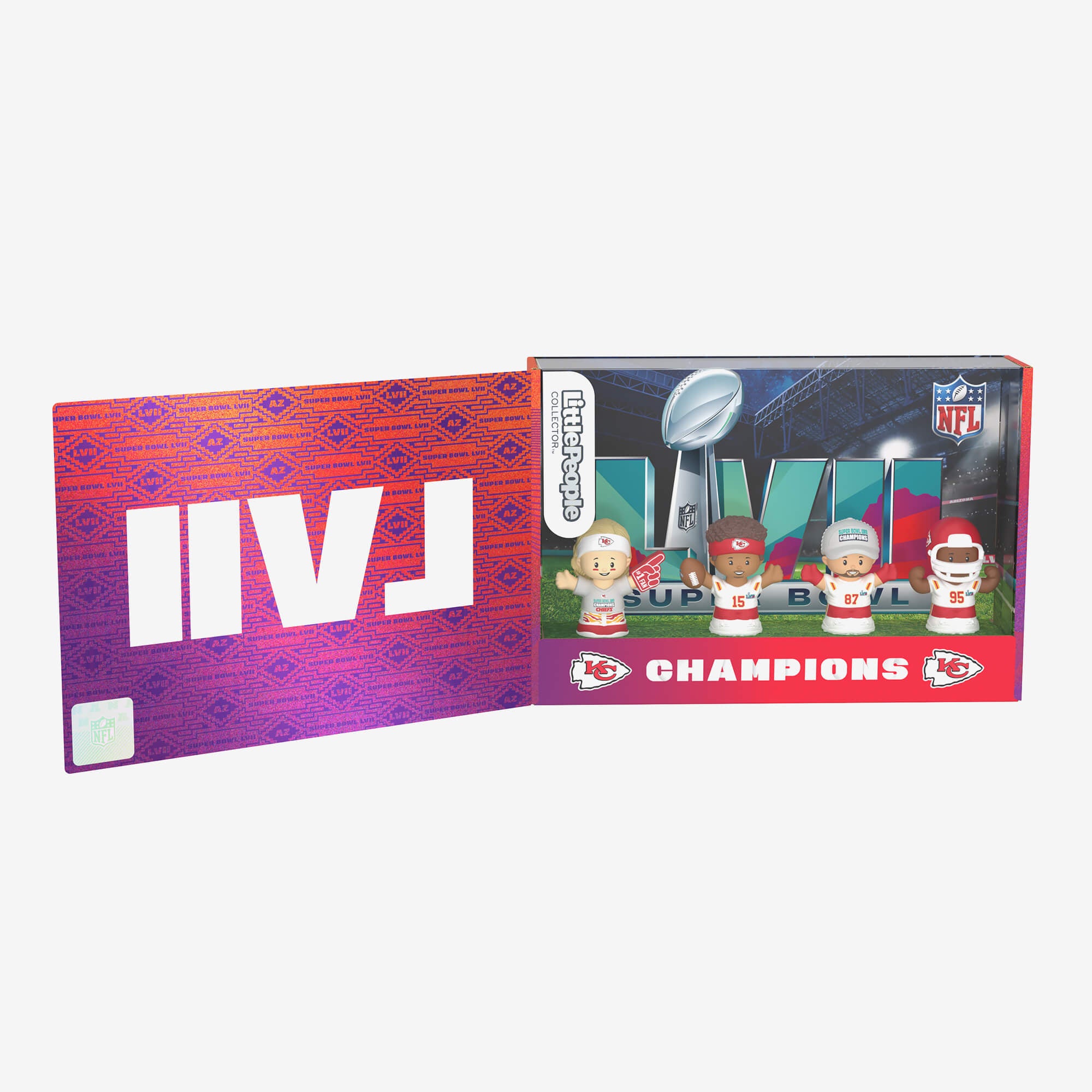Little People Collector Super Bowl LVII Champions Set Kansas City Chiefs - Image 9
