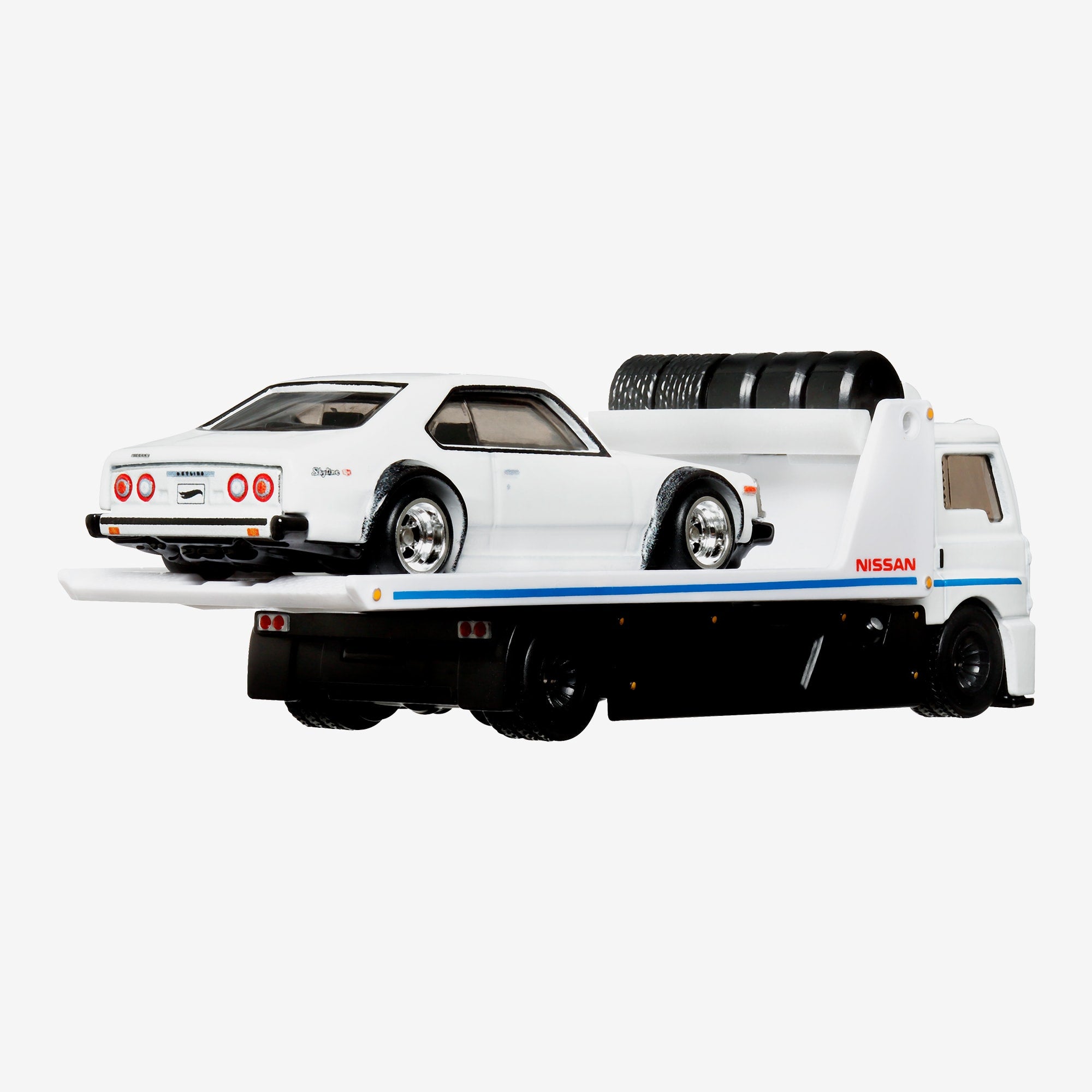 Hot Wheels Premium Collector Set. 3 Nissan Skyline Cars & 1 Transporter - Image 10