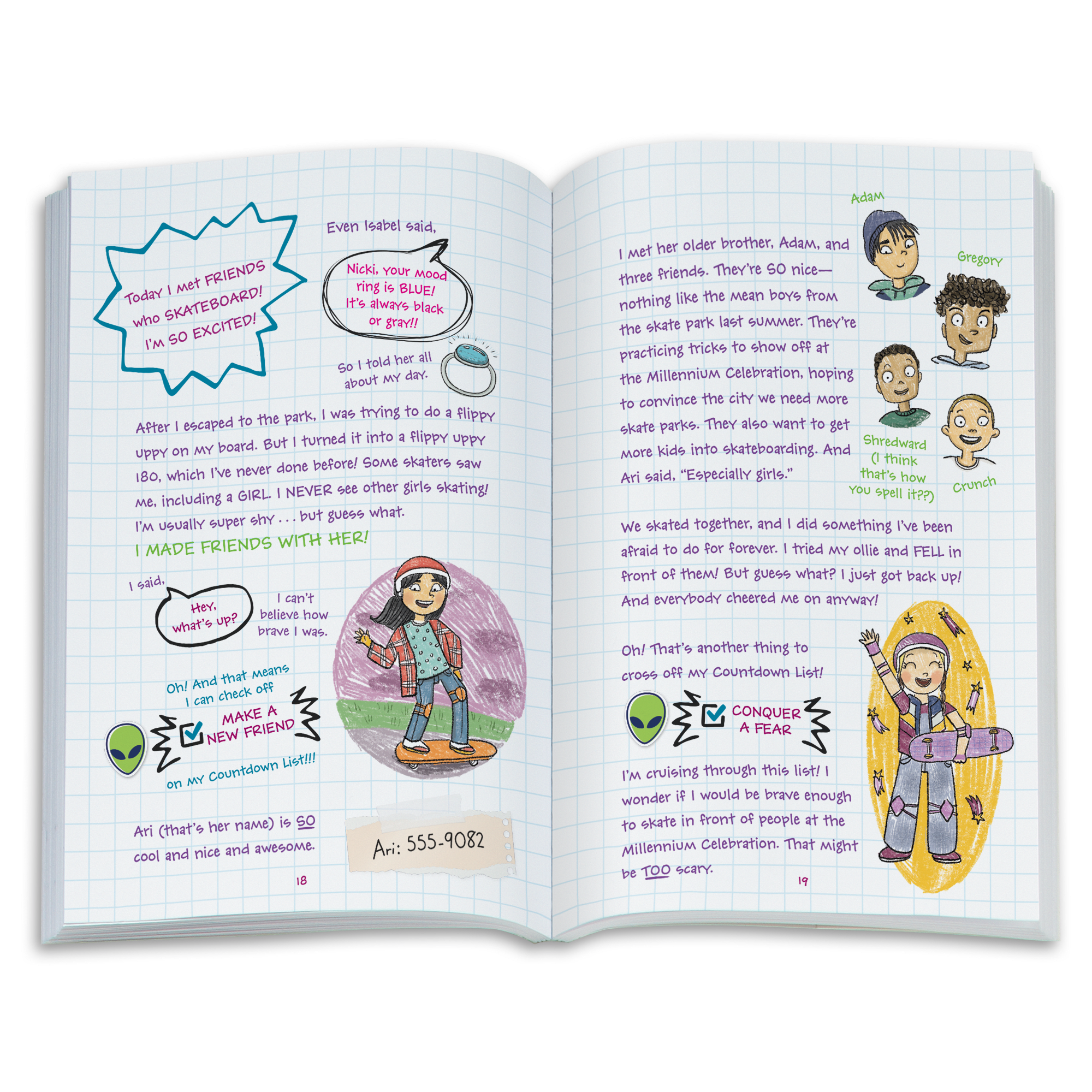 Nicki™ 18-inch Doll & Journal (Historical Characters) - Image 9