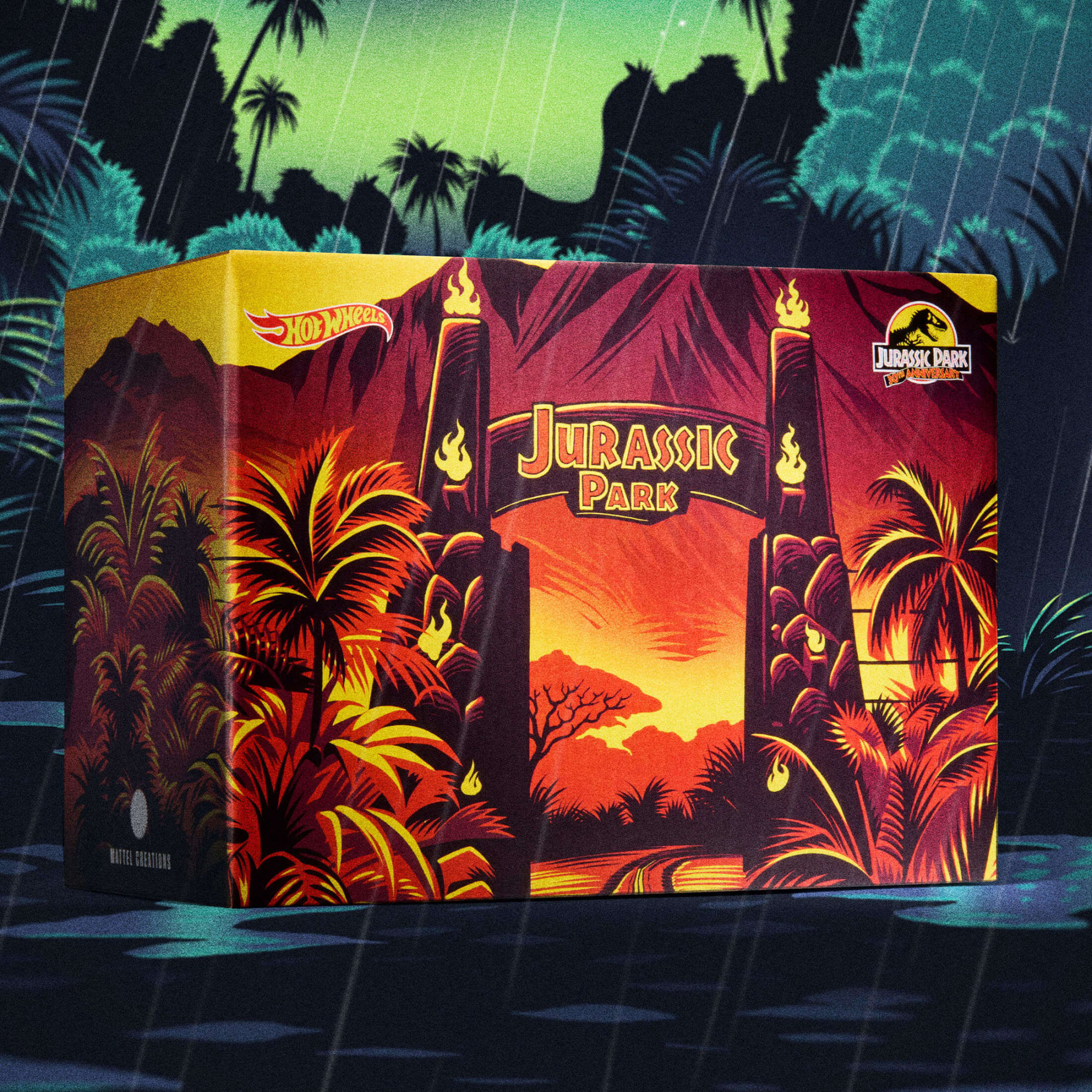 Hot Wheels Jurassic Park Jeep Wrangler & Dr. Ian Malcolm - Image 7