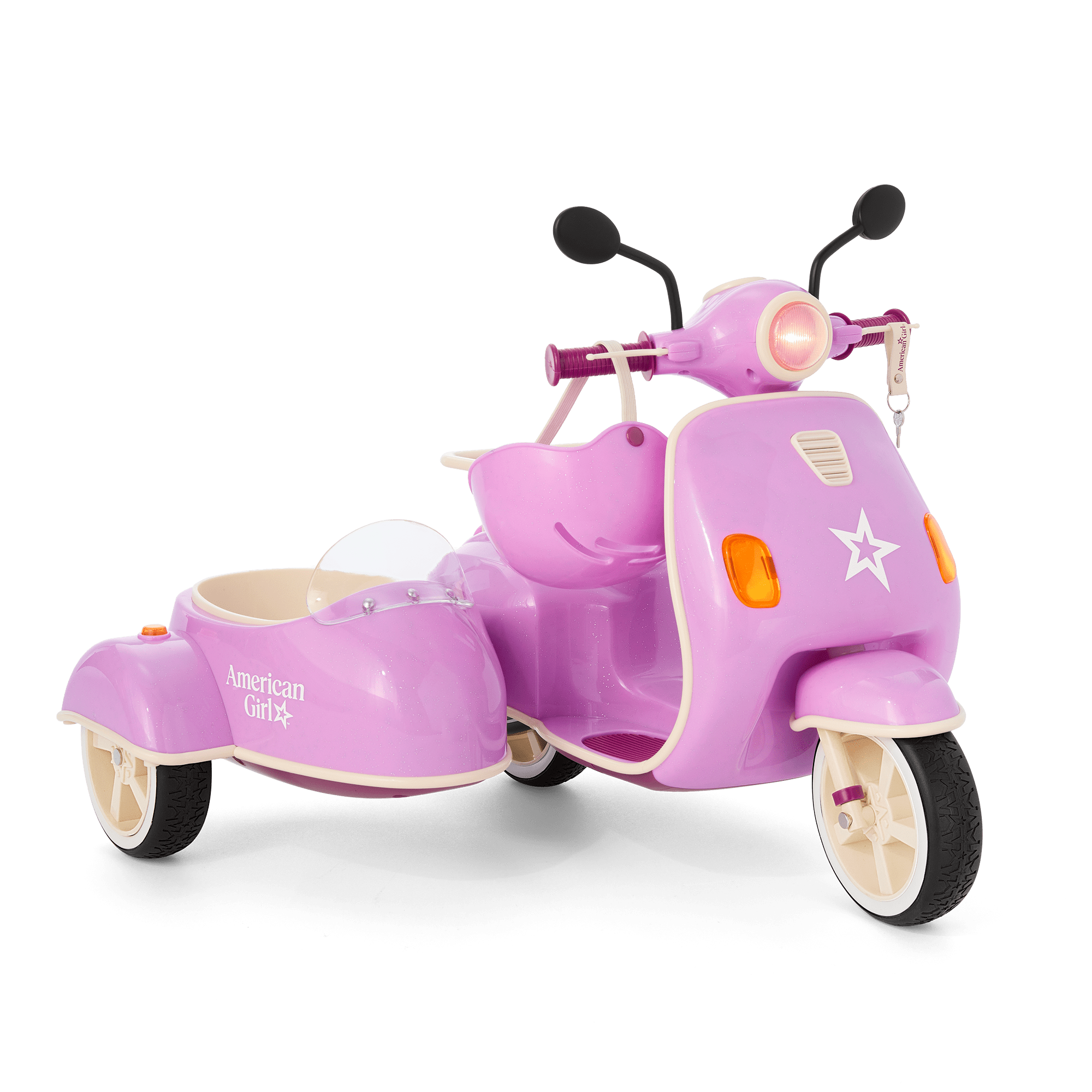 Hit the Road Scooter & Sidecar for 18-inch Dolls - Image 3