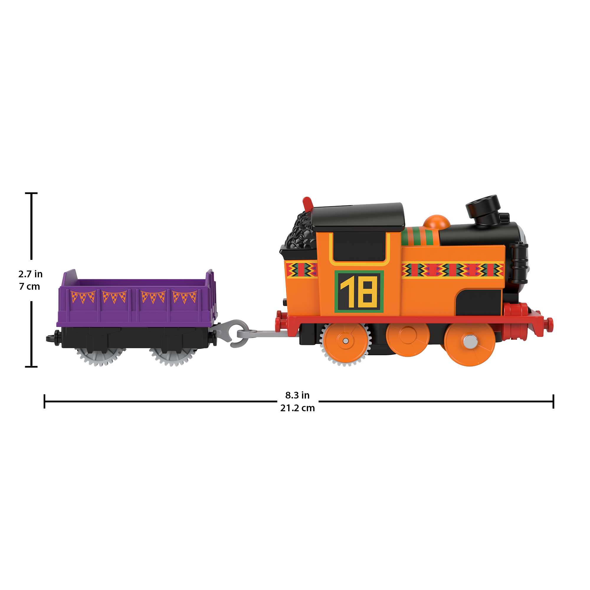 Thomas & Friends Tren de Juguete Nia Motorizado - Image 6