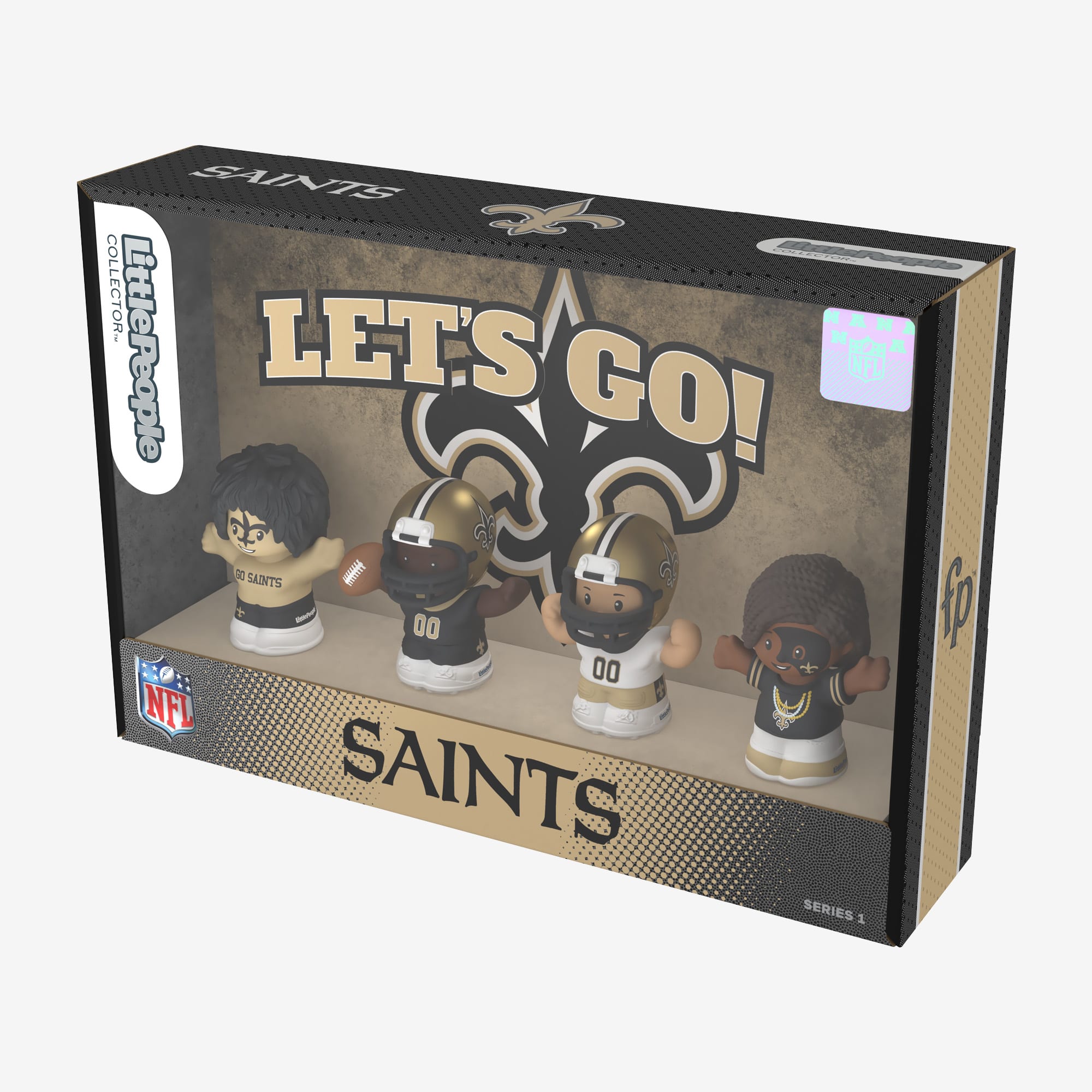 Little People Collector x NFL New Orleans Saints Set - Image 11