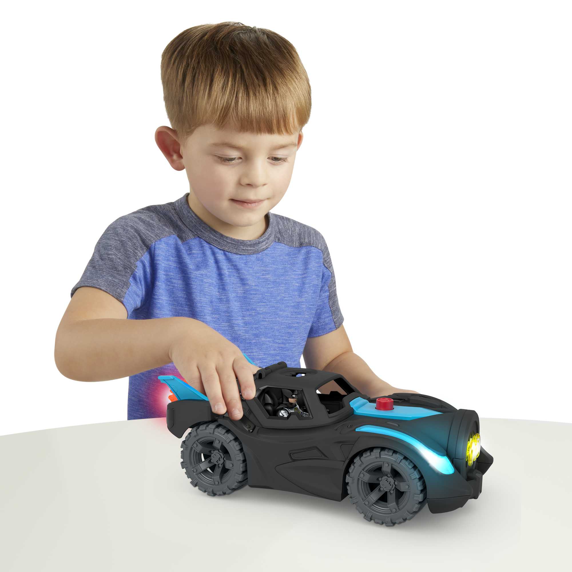 Imaginext DC Super Friends Vehículo de Juguete Batimóvil Luces y Sonido - Image 2