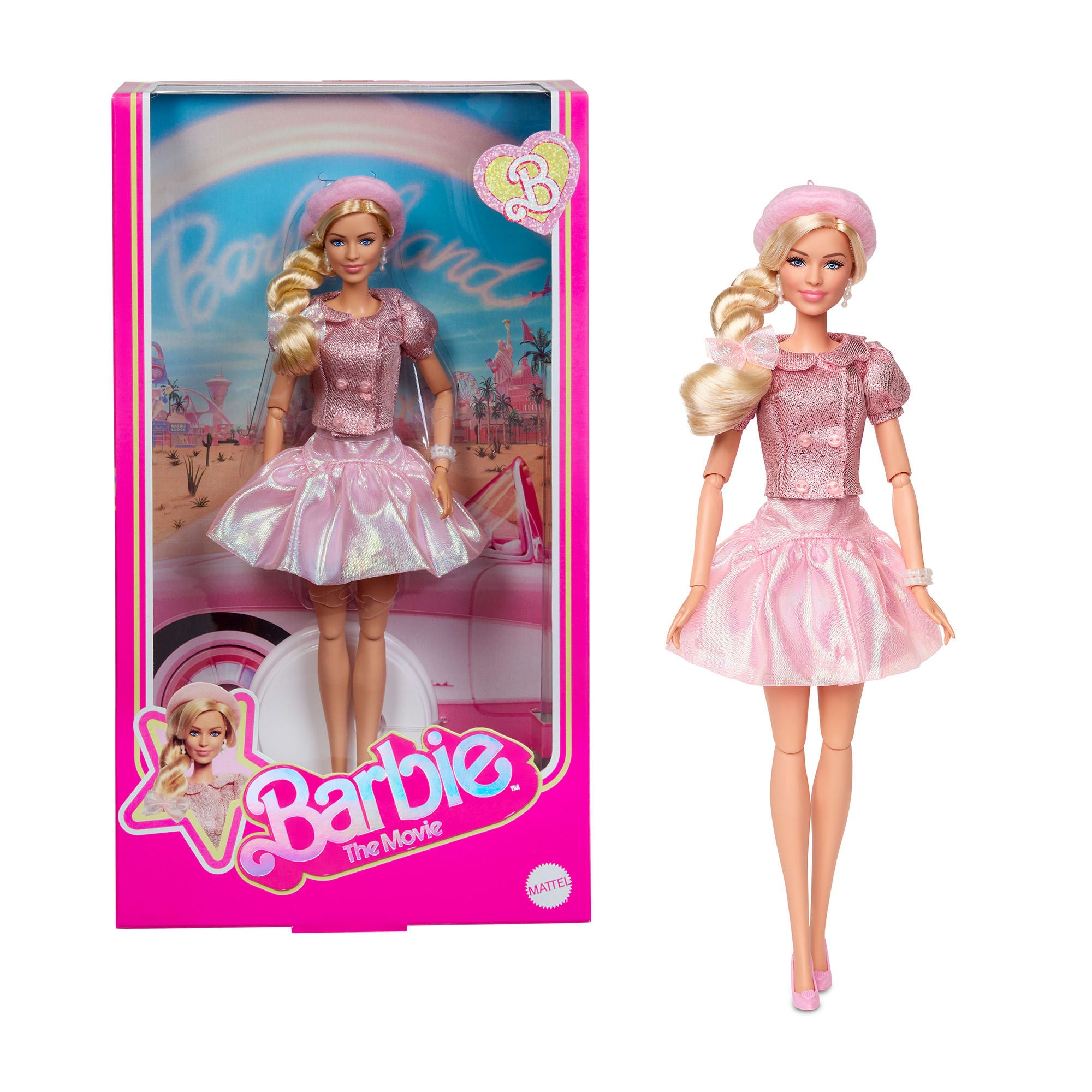 Barbie The Movie Pink Puffy Dress Barbie Doll - Image 15