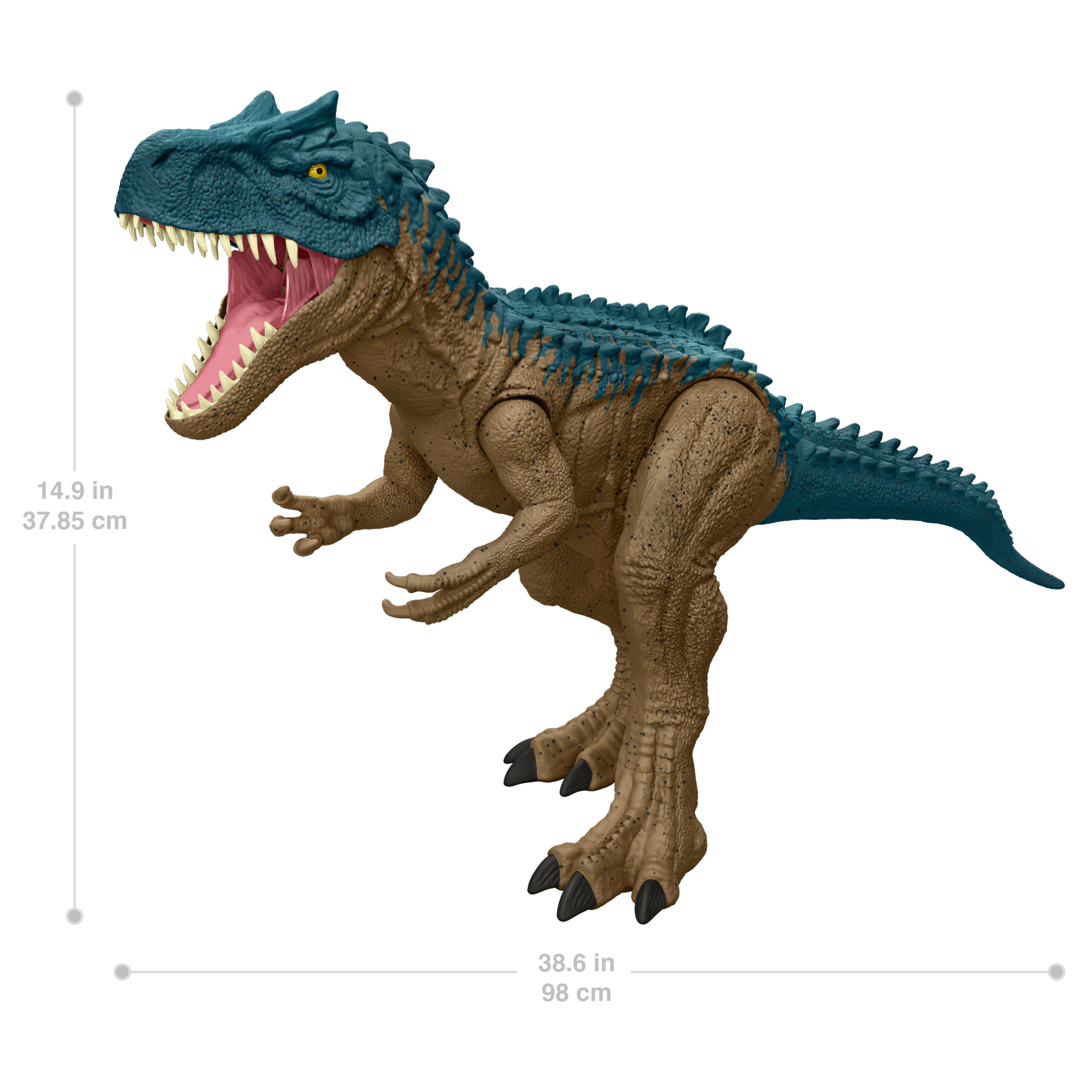 Jurassic World Super Colossal Allosaurus Dinosaur Action Figure - Image 5