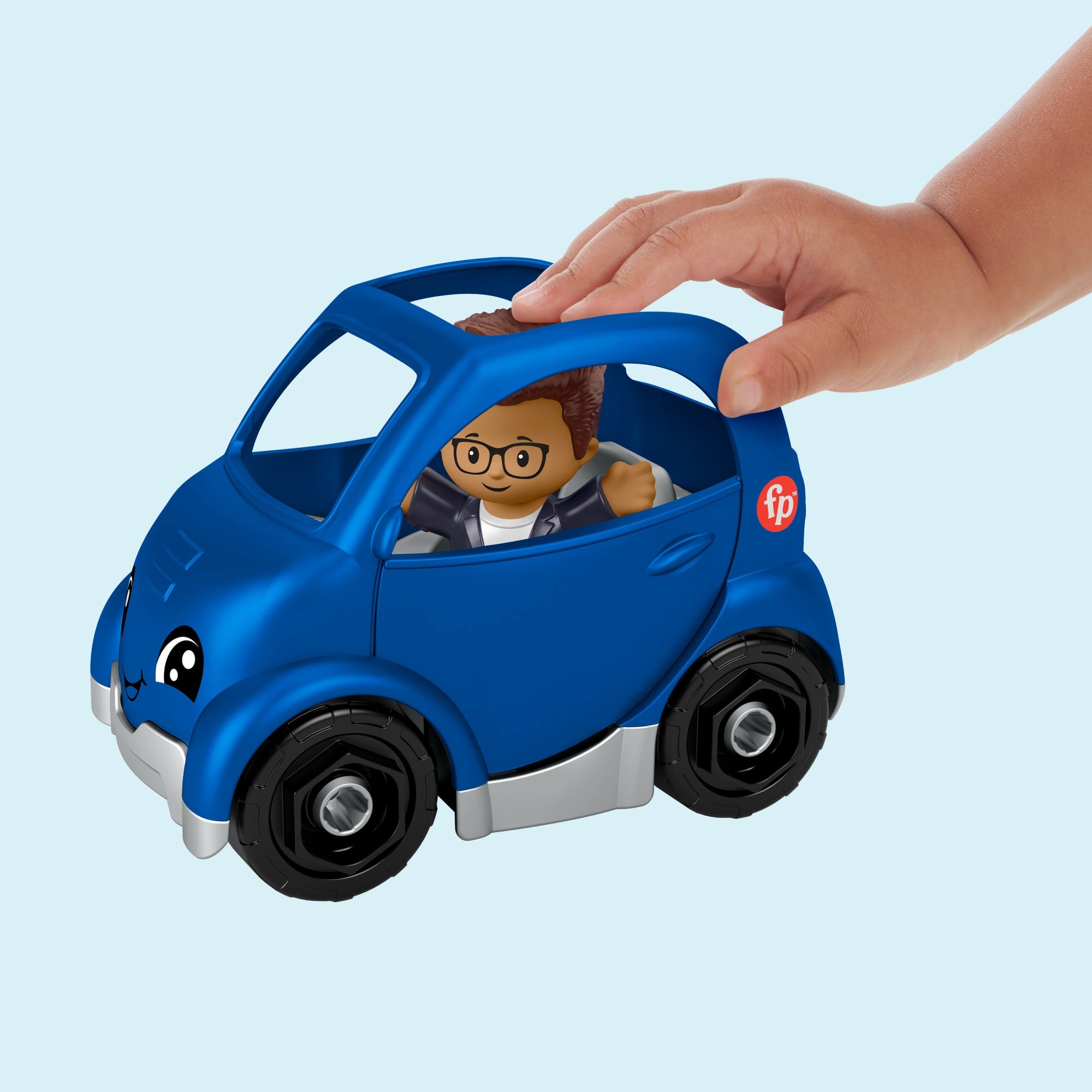 Fisher-Price Little People Coffret Véhicule Électrique et Figurine - Image 2