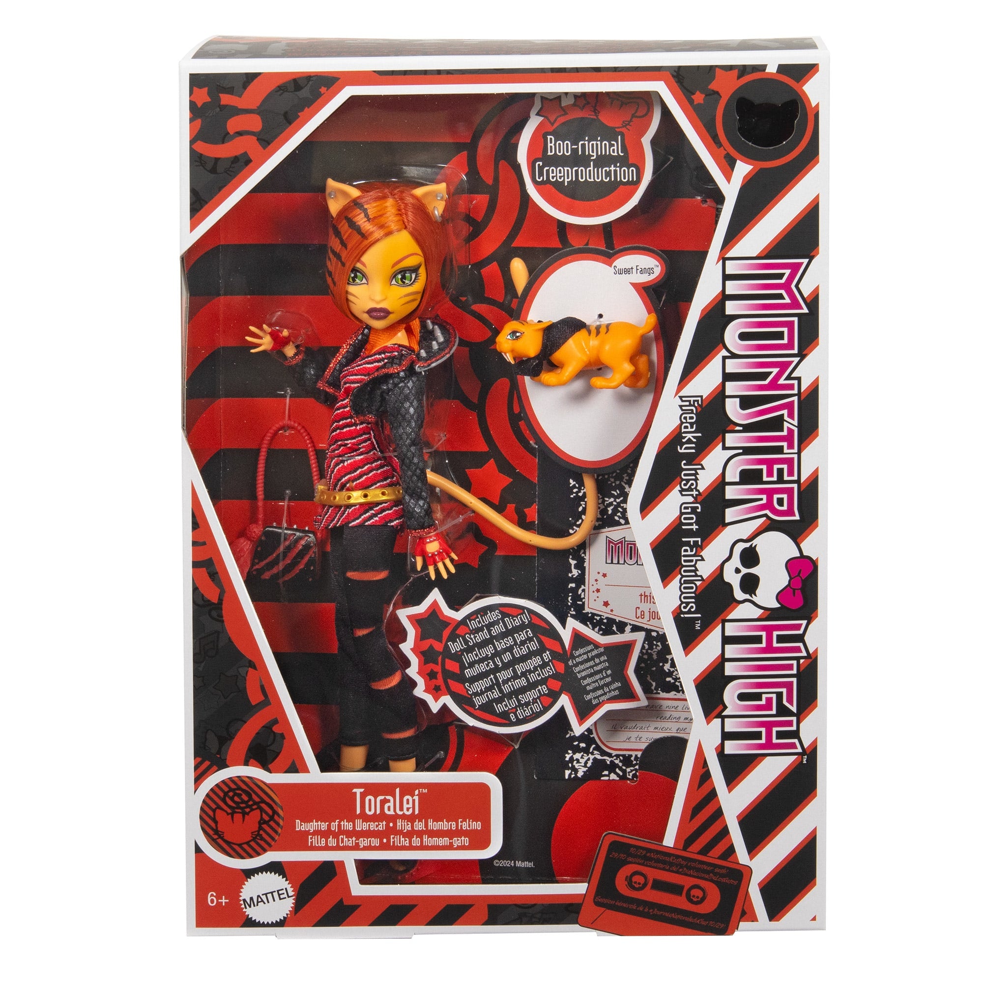 Monster High Boo-riginal Creeproduction G1 Toralei Doll - Image 9