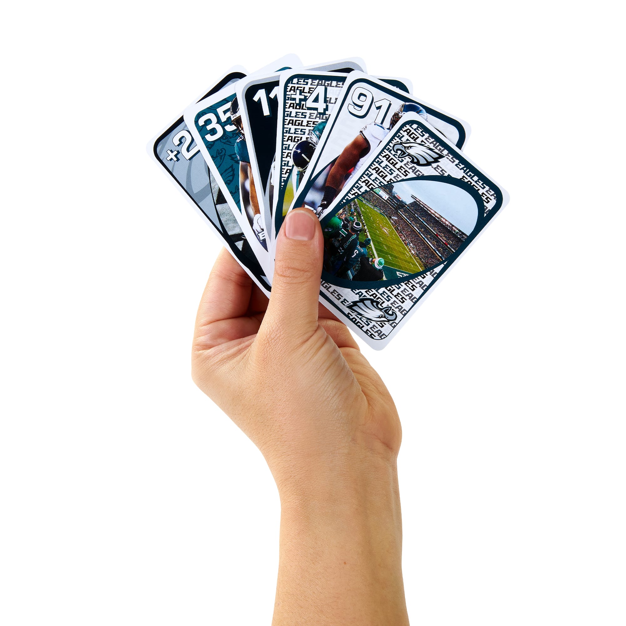 UNO Fandom NFL Philadelphia Eagles Game Deck - Image 6