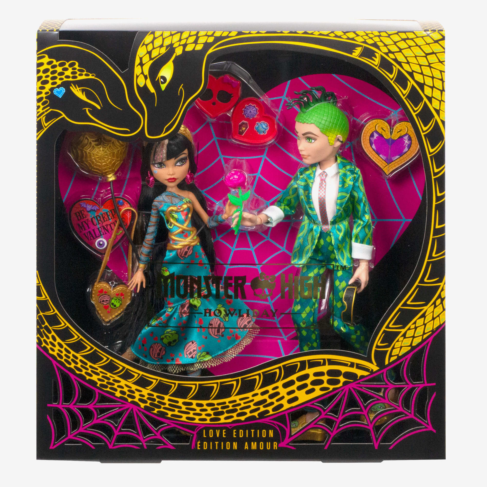 Monster High Cleo and Deuce Howliday Love Edition 2 Pack - Image 2