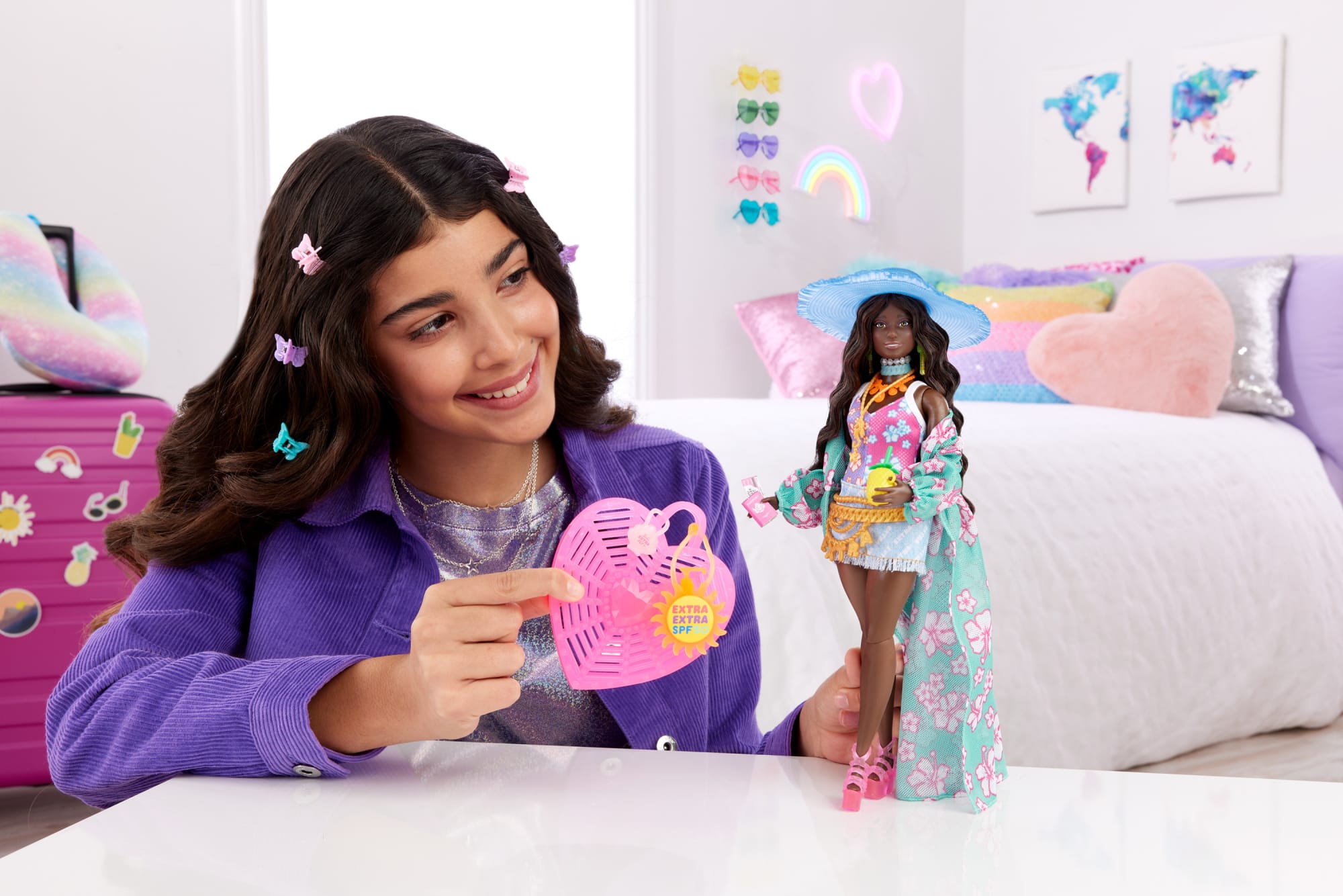 Travel Barbie Doll With Beach Fashion. Barbie Extra Fly - Image 2