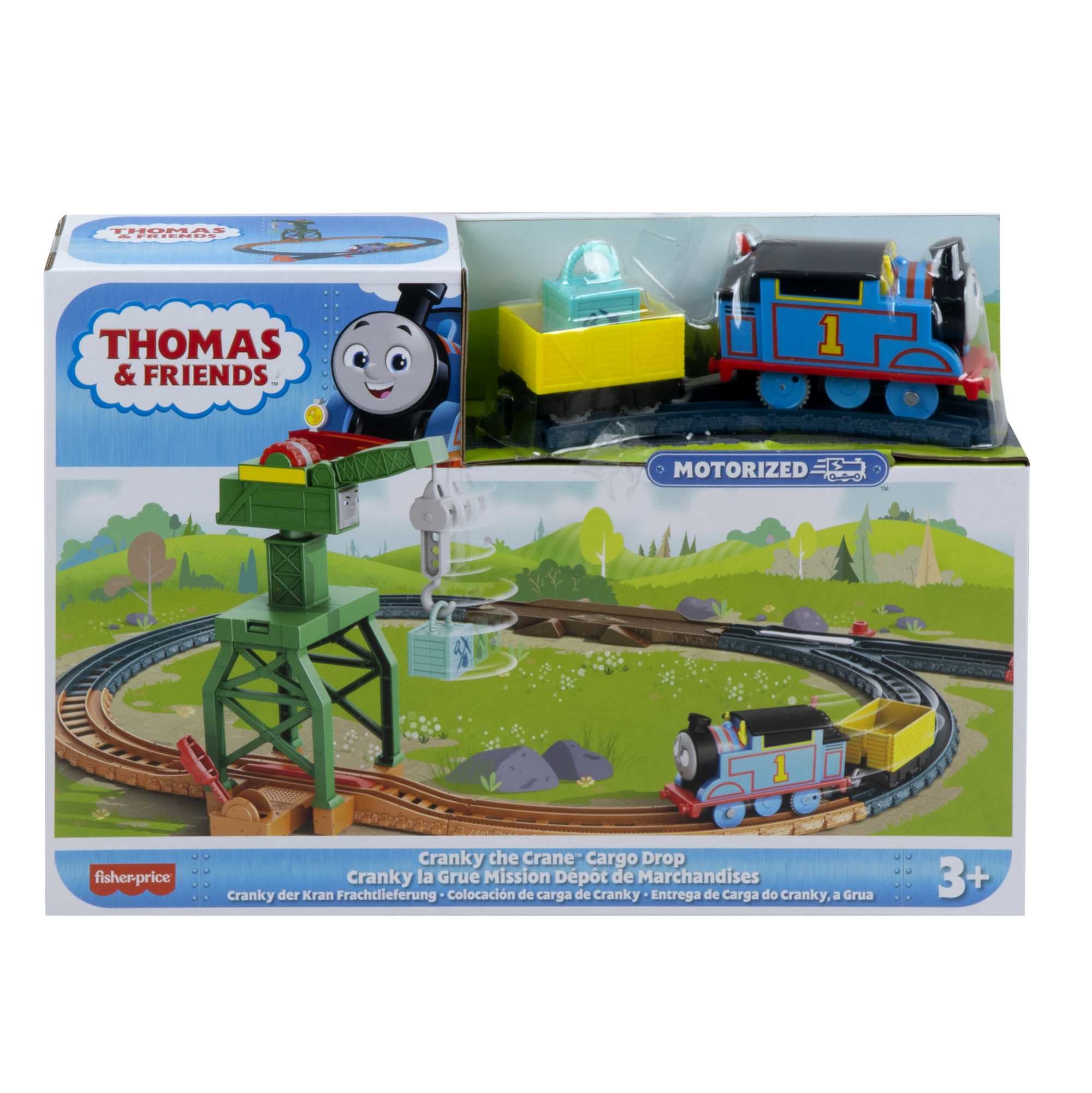 Fisher-Price Thomas & Friends Cranky The Crane Cargo Drop - Image 6