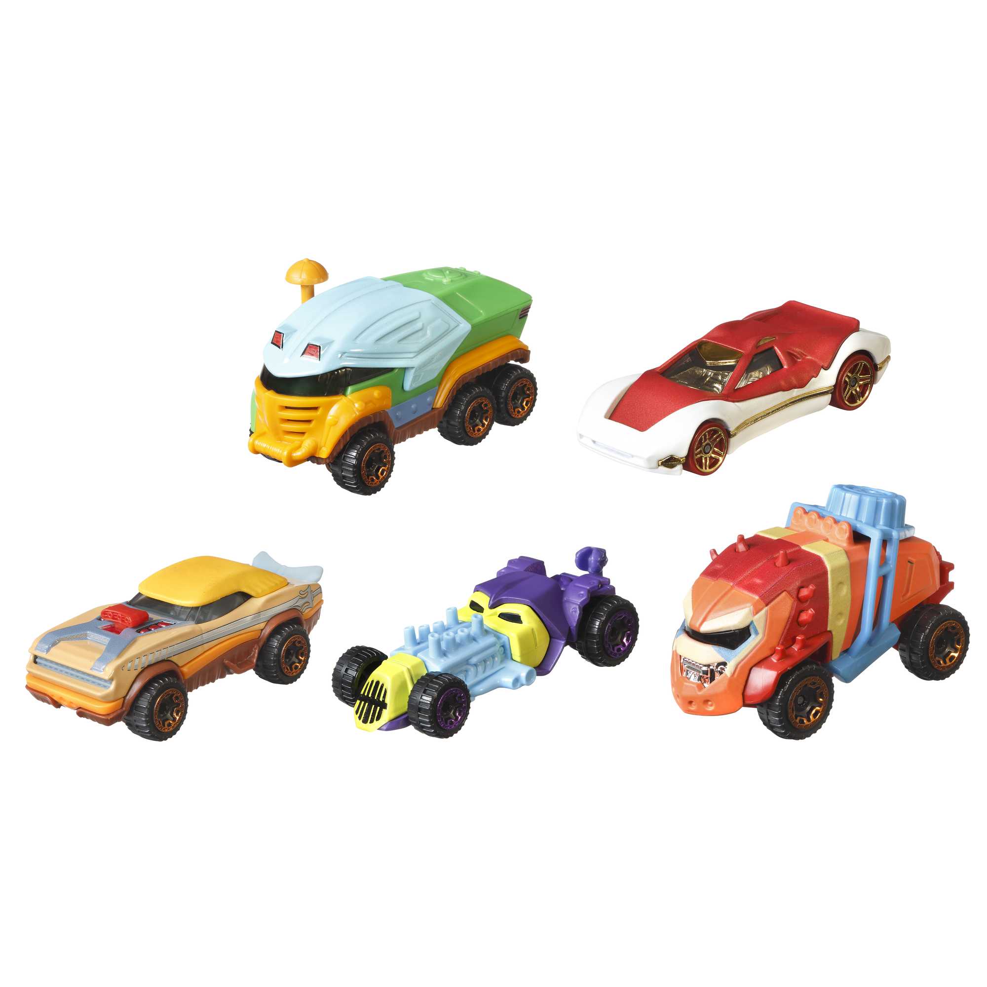 Hot Wheels Character Cars Motu 5 Pk - Image 3