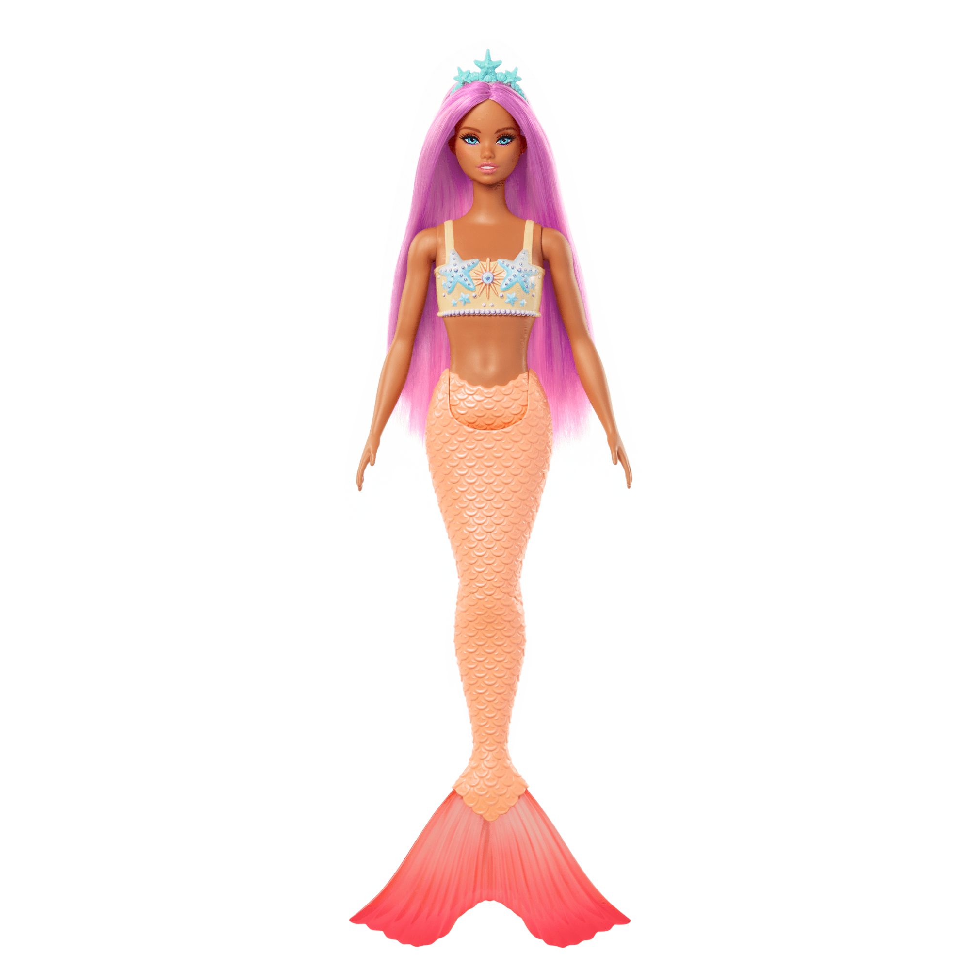 Barbie Fantasía Muñeca Sirena Cabello Morado - Image 5