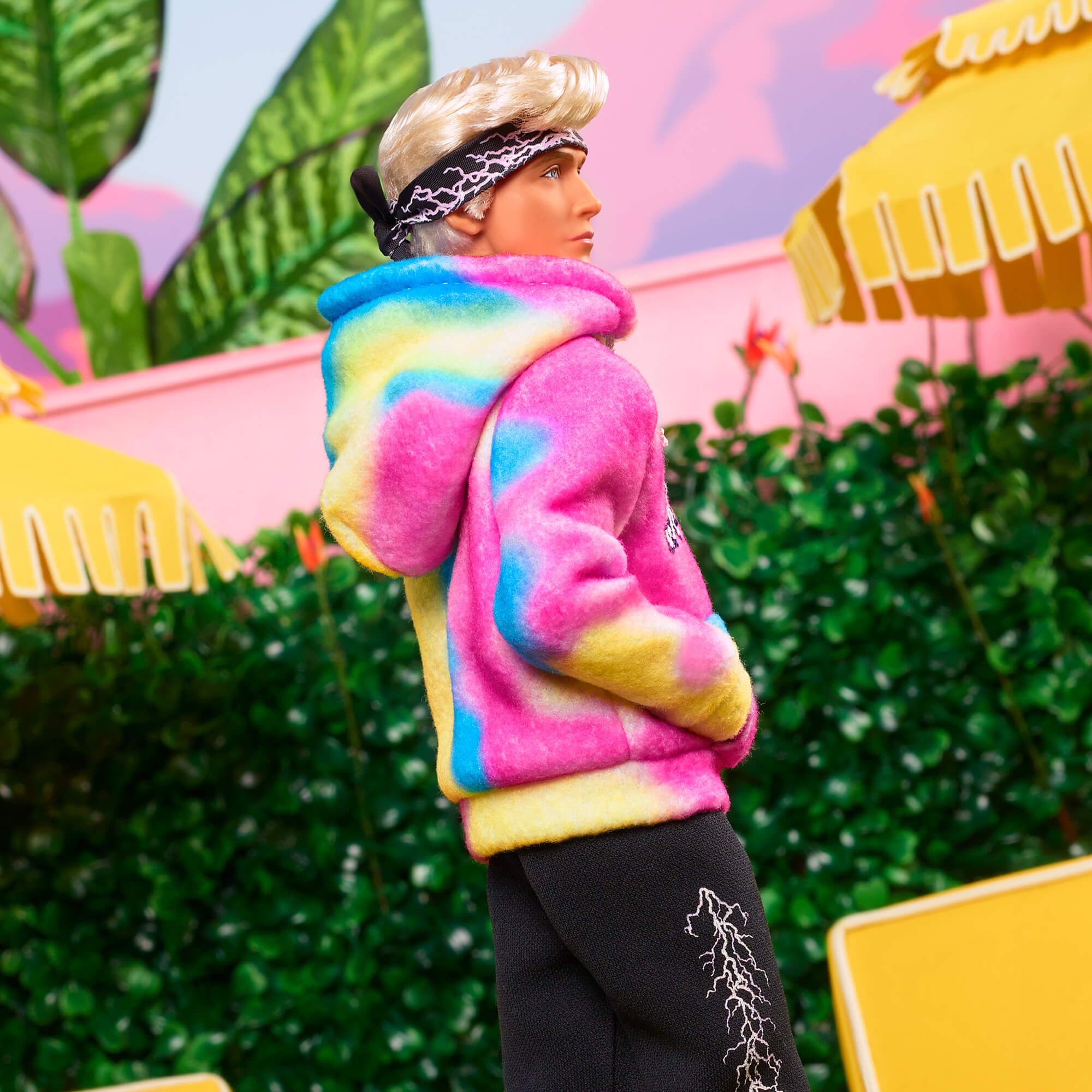 Ken Doll Wearing I Am Kenough Hoodie – Barbie The Movie - Image 3