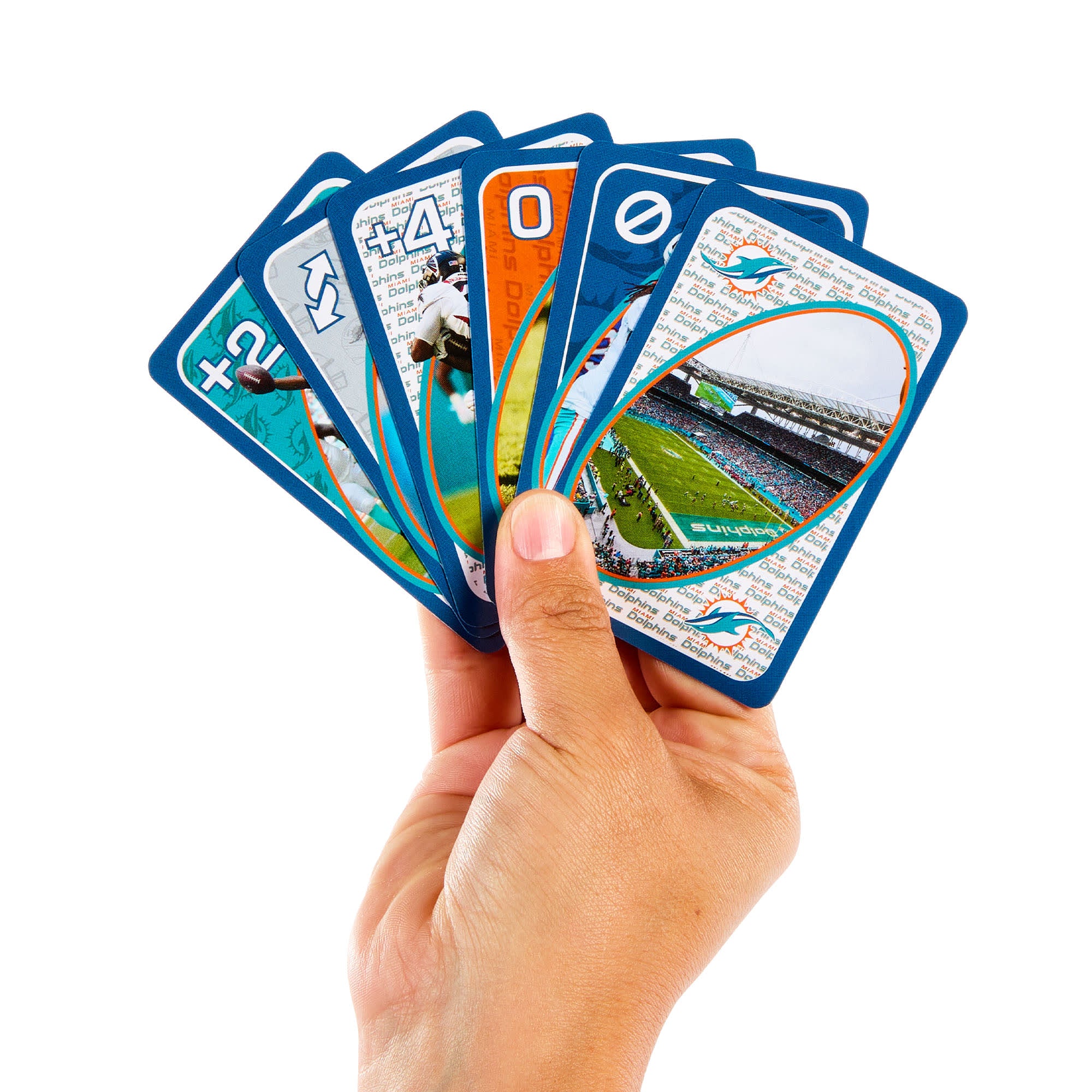 UNO Fandom NFL Miami Dolphins Game Deck - Image 2