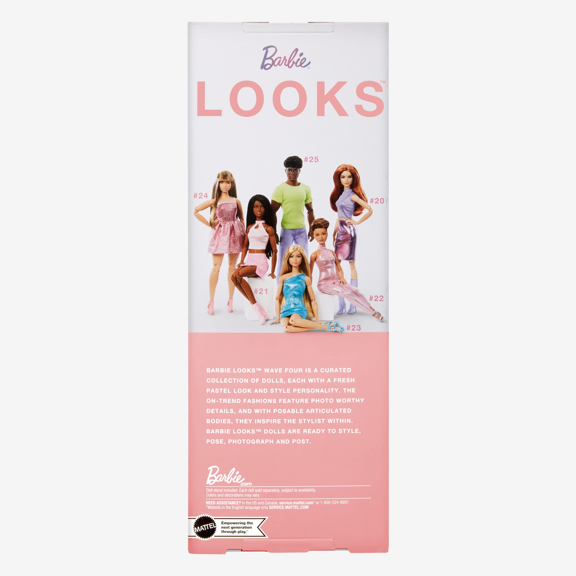 Barbie Looks Doll #22 (Petite. Short Auburn Hair) - Image 14