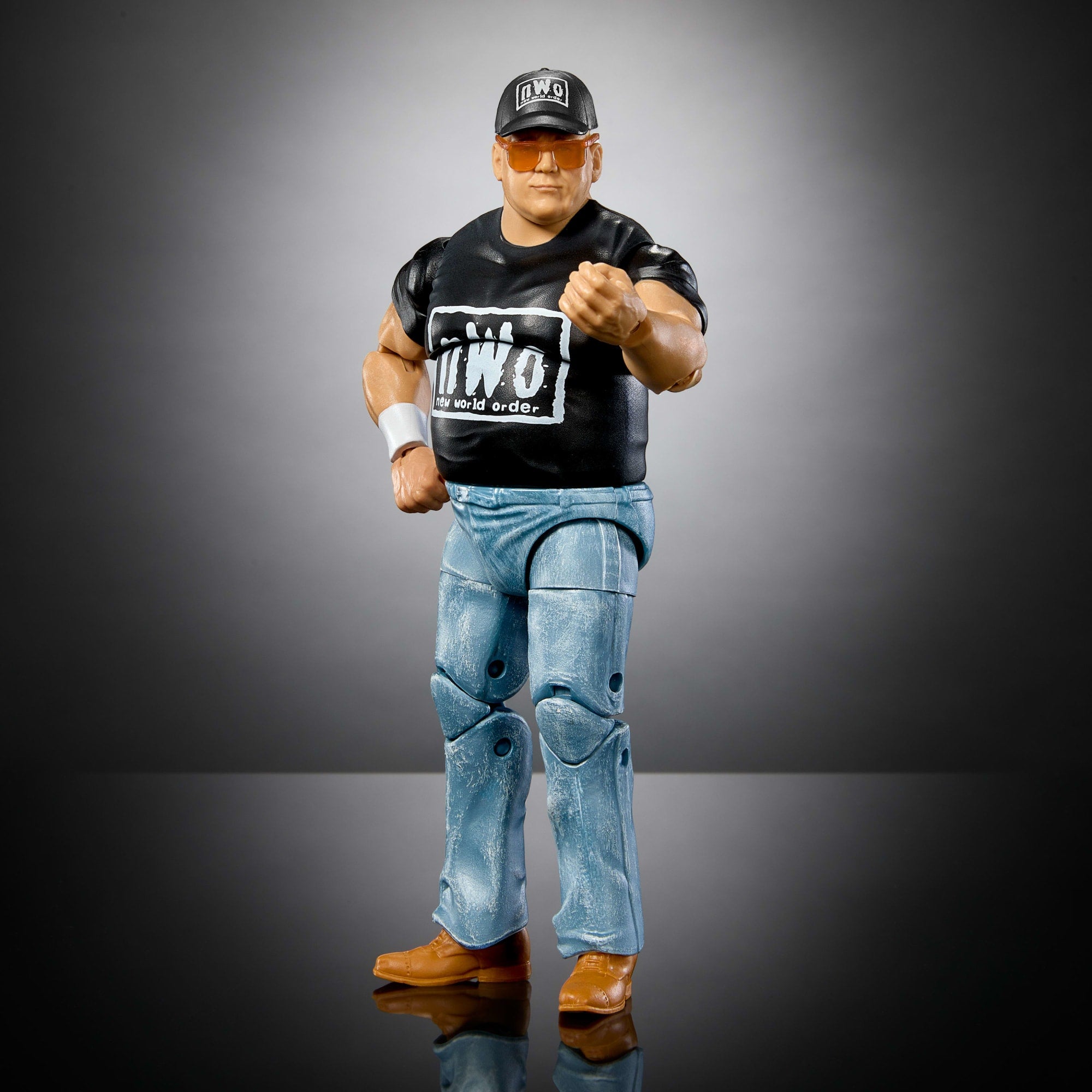 WWE Monday Night War Elite Collection Razor Ramon Action Figure & Dusty Rhodes Build-A-Figure Parts - Image 6