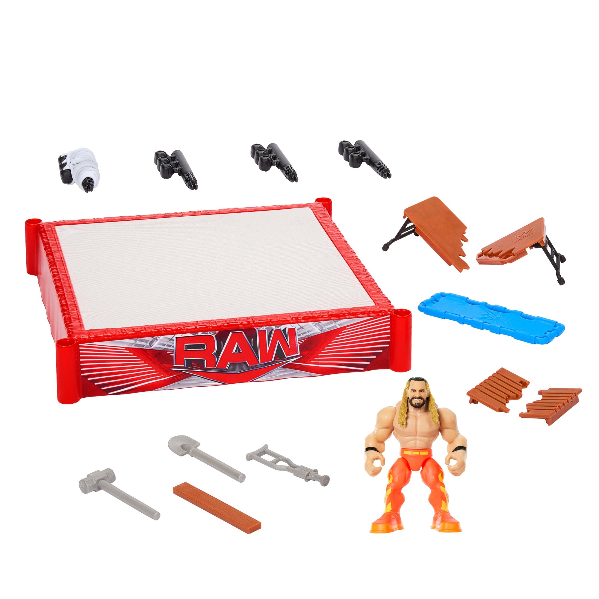Wwe® Knuckle Crunchers™ Coffret de Jeu Ring à Rebonds - Image 4