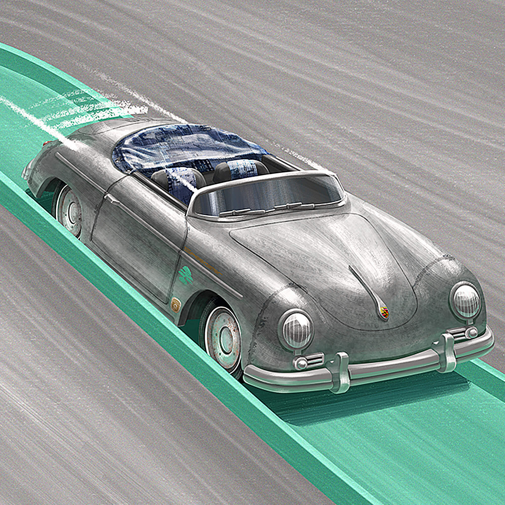 Hot Wheels x Daniel Arsham Legends Archive Lap 2 Poster - Image 2
