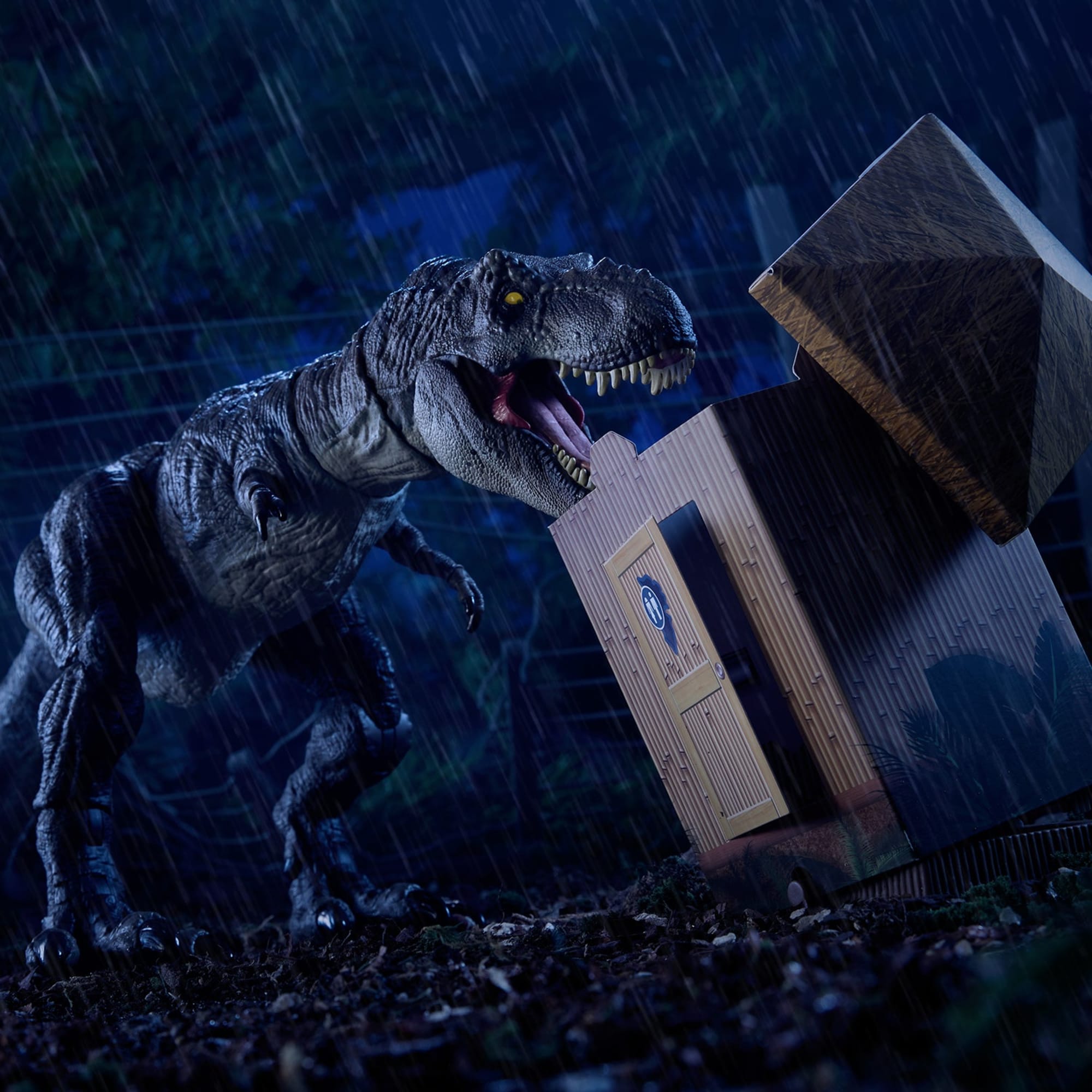 Jurassic World Hammond Collection Outhouse Chaos Set - Image 5