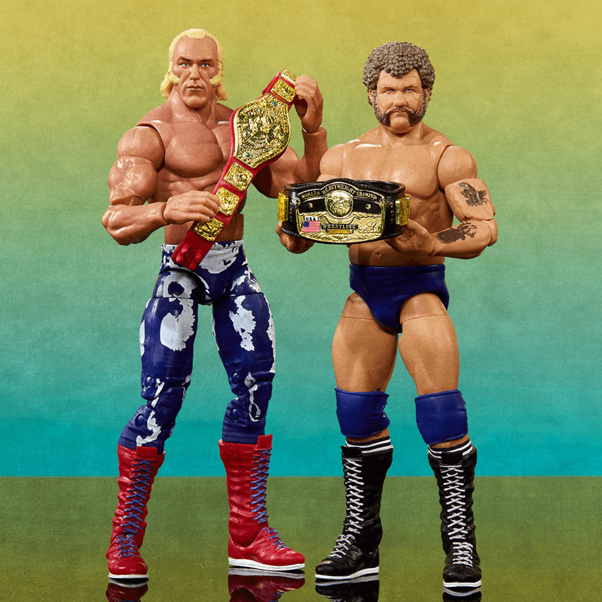 WWE Elite Collection Legends From the Territory Era 4-Figure Multipack - Image 9