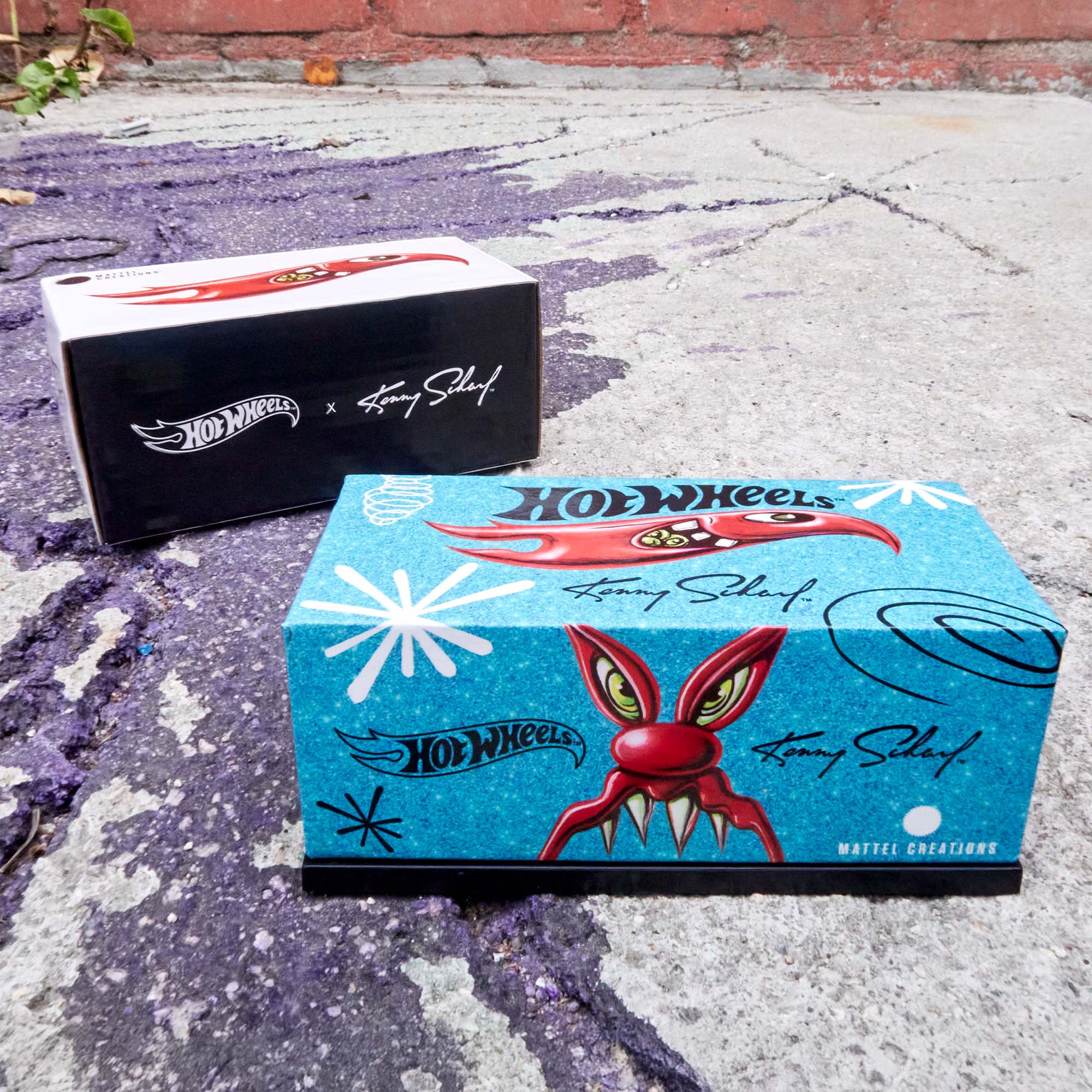 Hot Wheels x Kenny Scharf Signed Custom T-Bird - Image 17