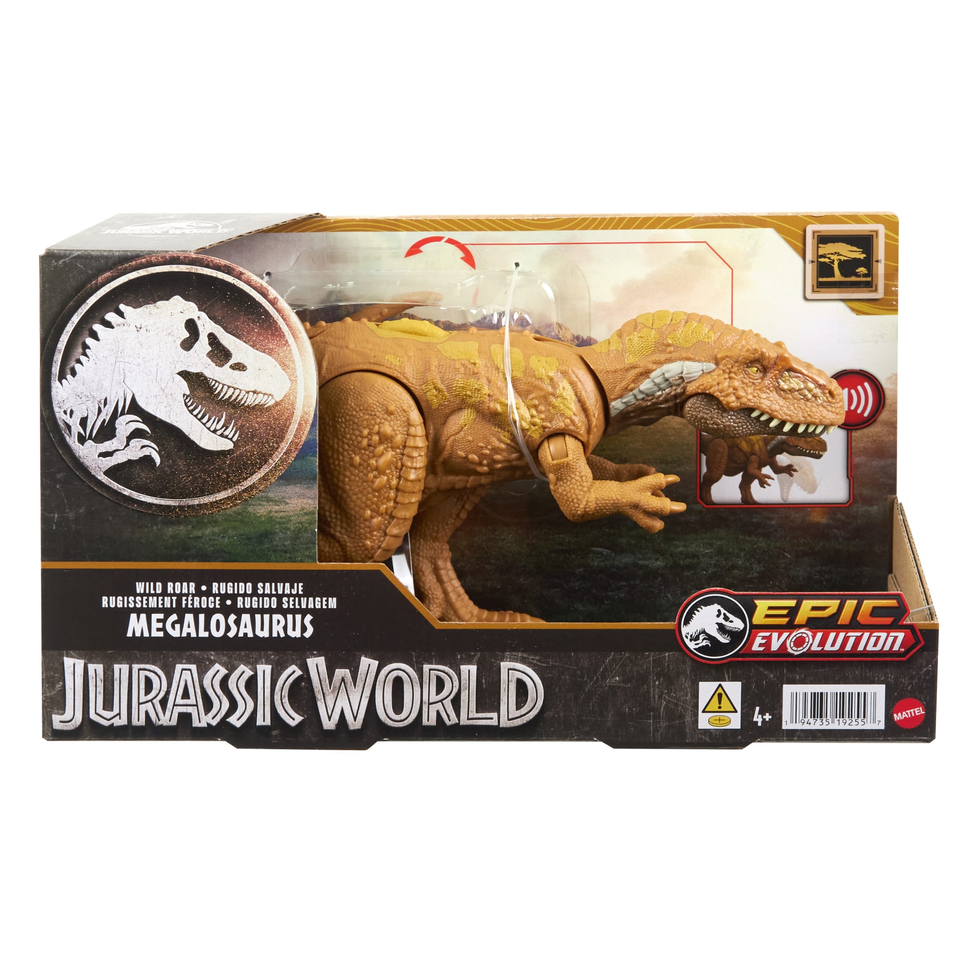 Jurassic World-Megalosaurus Rugissement Féroce-Figurine Articulée - Image 6