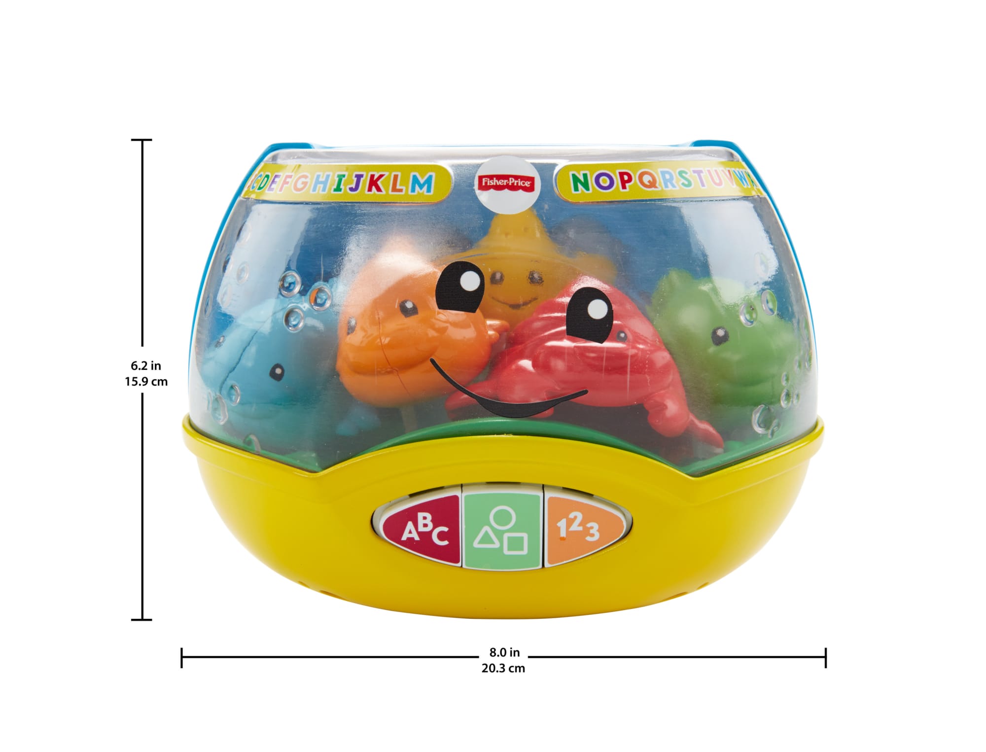 Fisher-Price Laugh & Learn Magical Lights Fishbowl Baby & Toddler Musical Learning Toy - Image 3