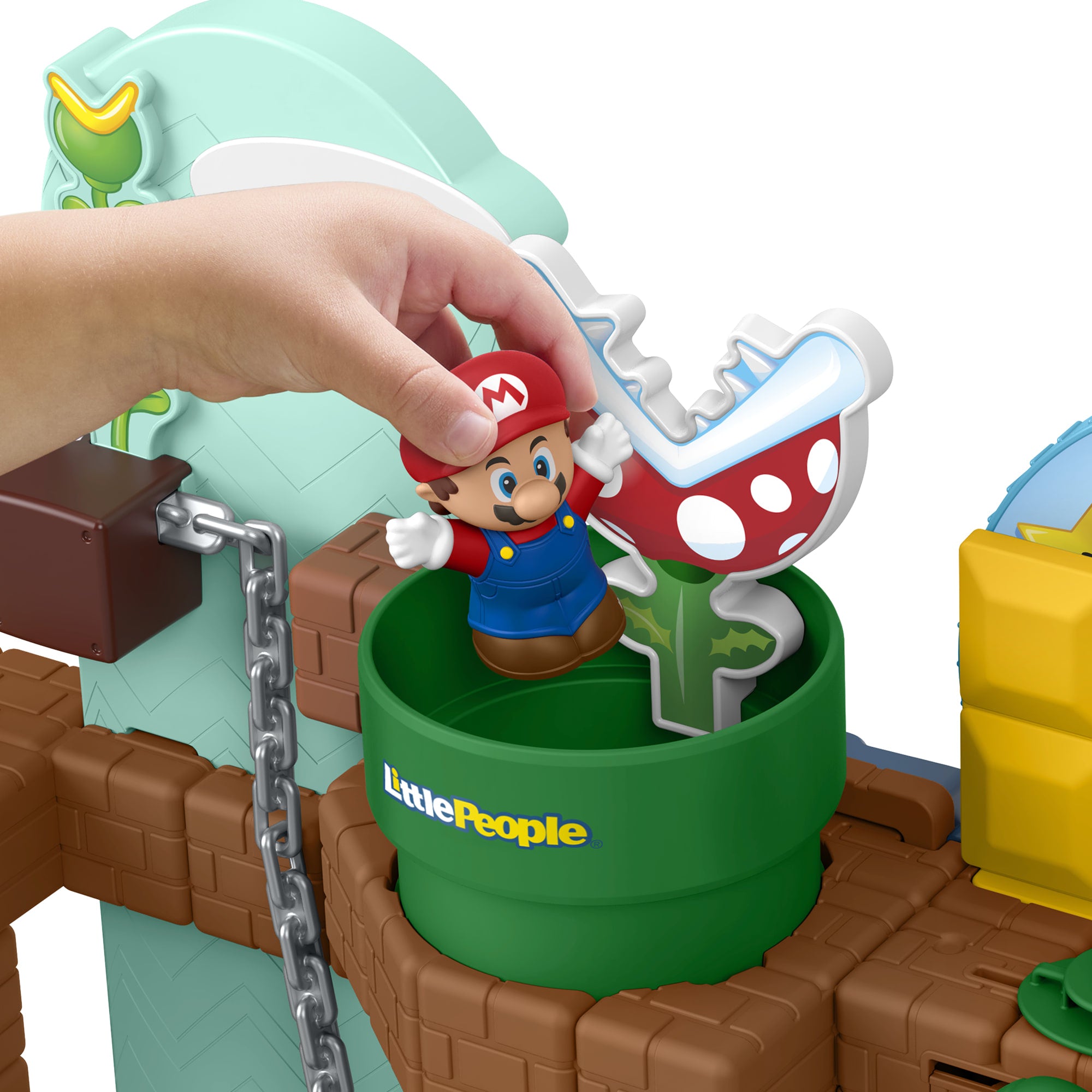 Fisher-Price-Coffret Mon Aventure Avec Mario Little People - Image 3