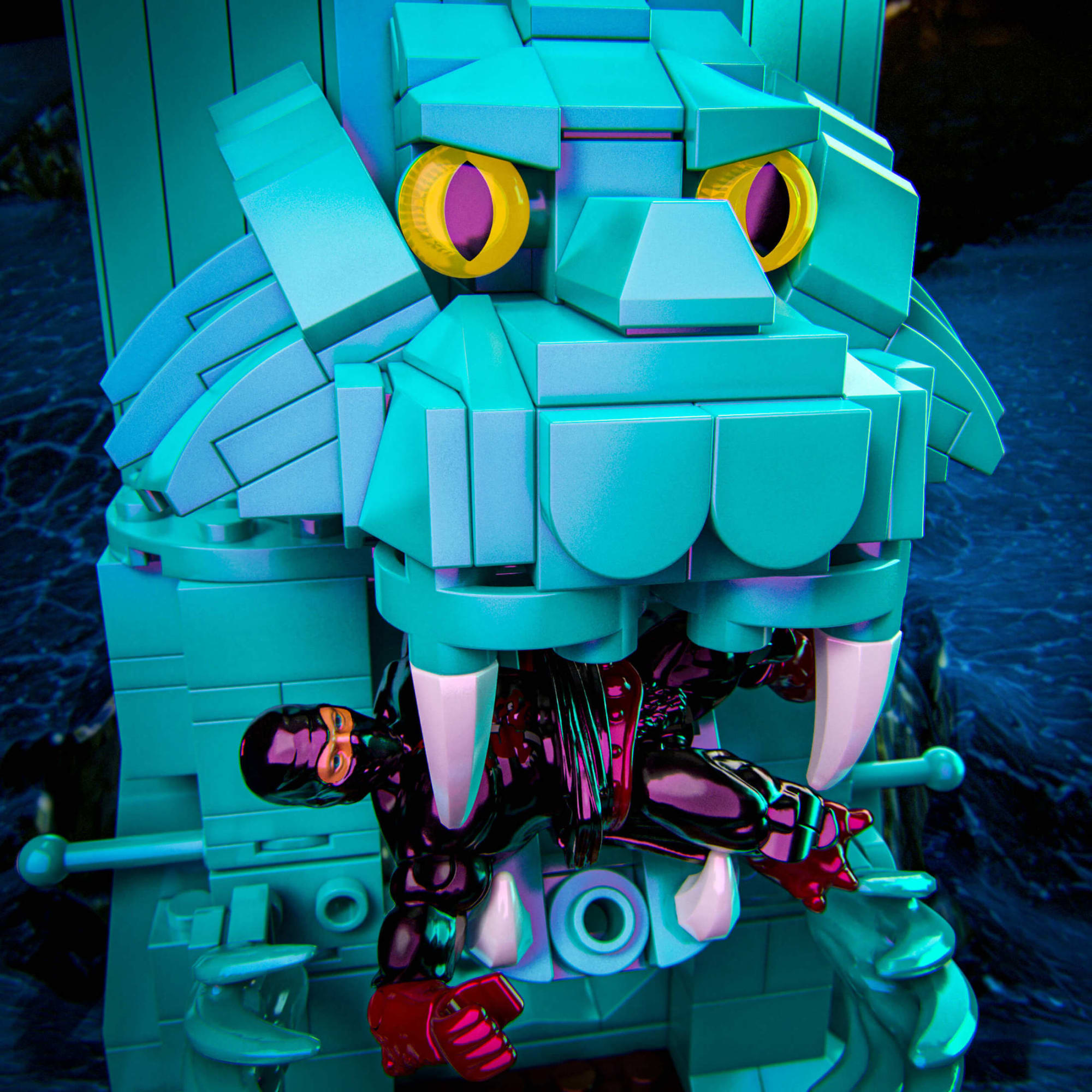 MEGA Masters of the Universe Eternia Battleground Building Set - Image 3