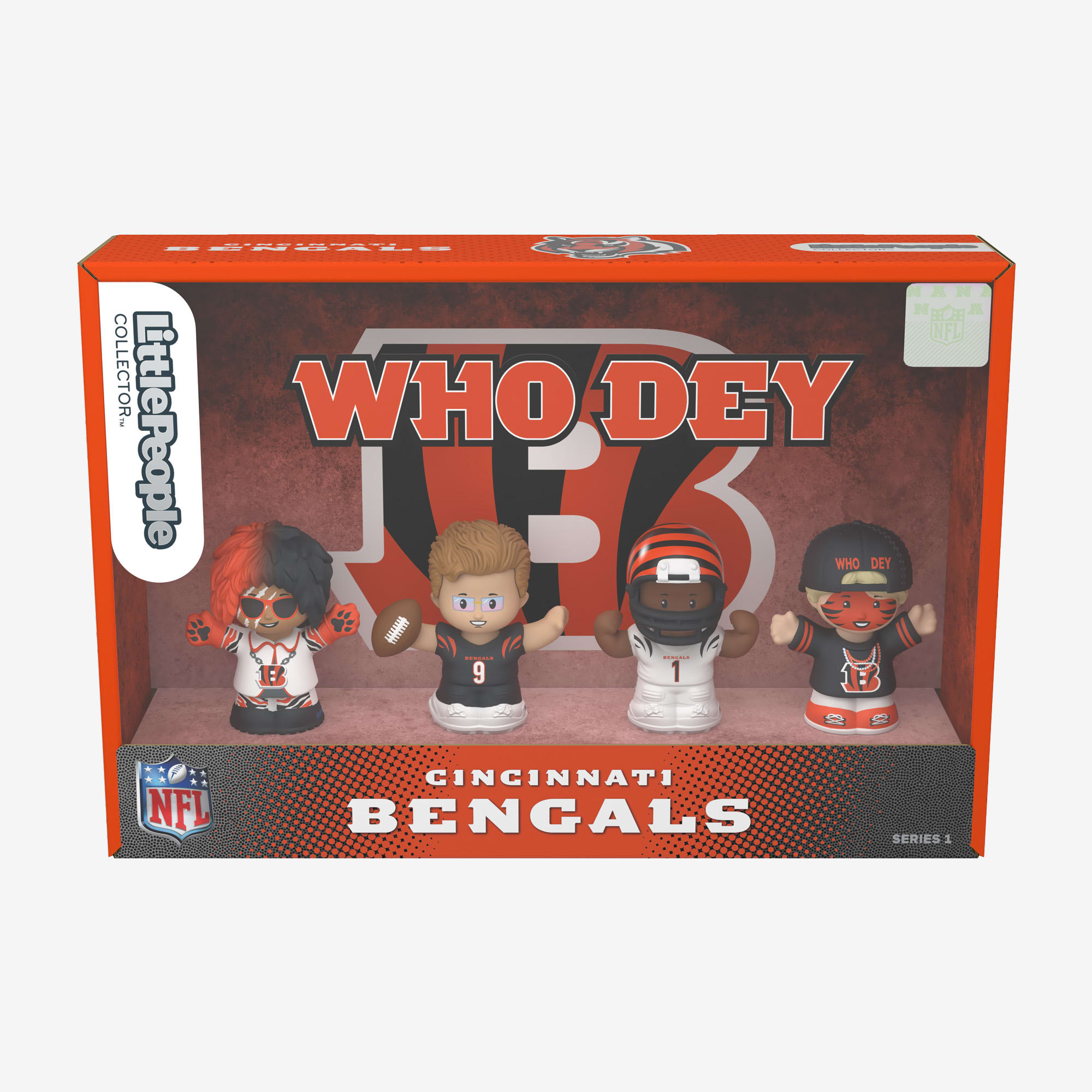 Little People Collector x NFL Cincinnati Bengals Set - Image 9