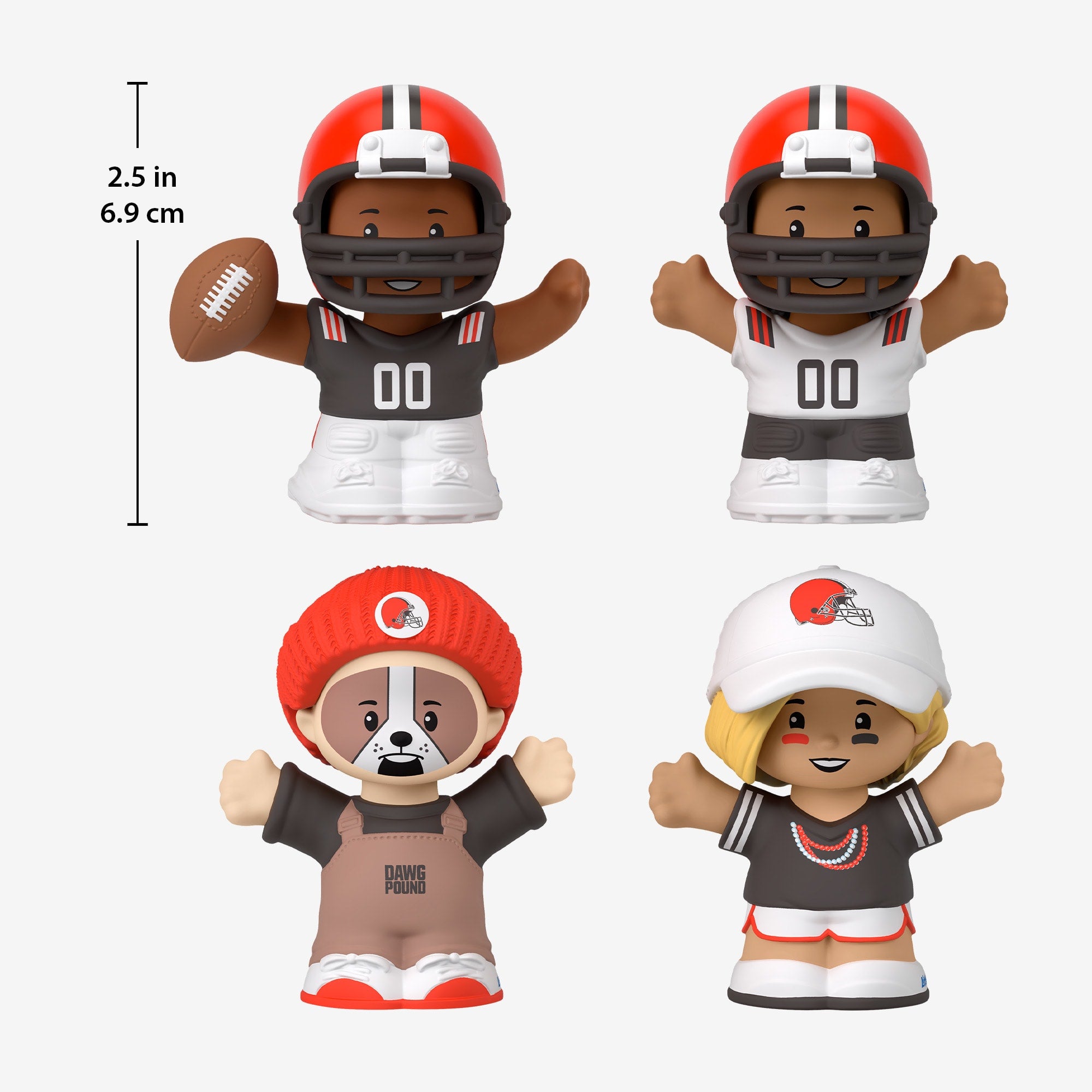 Little People Collector x NFL Cleveland Browns Set - Image 8