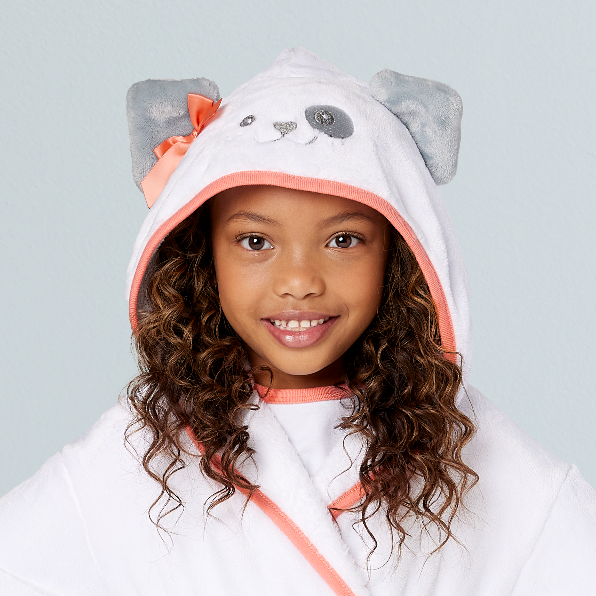 Comfy Puppy Robe Set for Girls & 18-inch Dolls - Image 5