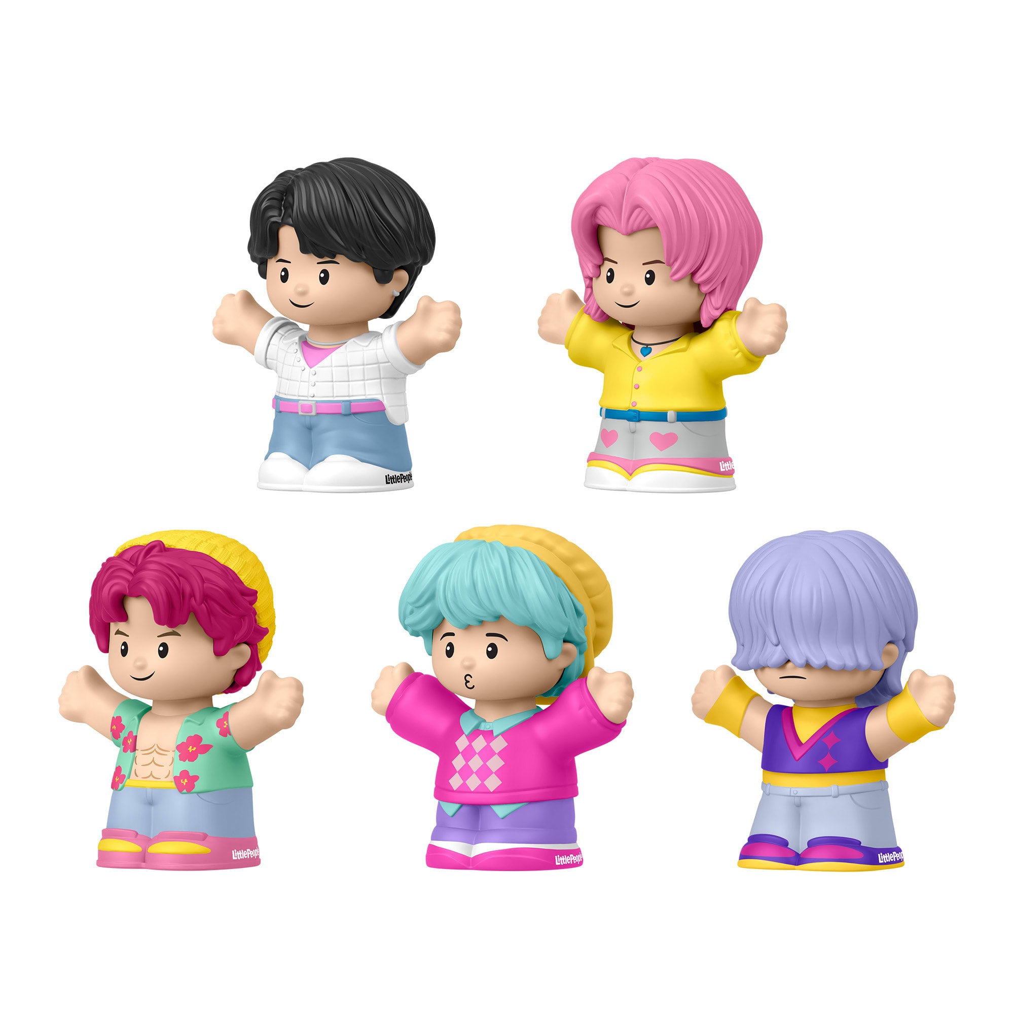 Little People Collector KPop Demon Hunters Saja Boys Figure Set - Image 4
