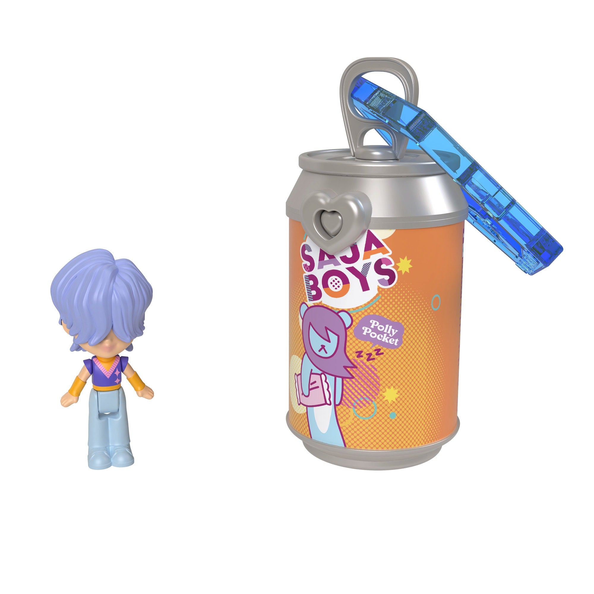 Polly Pocket x KPop Demon Hunters Saja Boys 5-Pack - Image 6