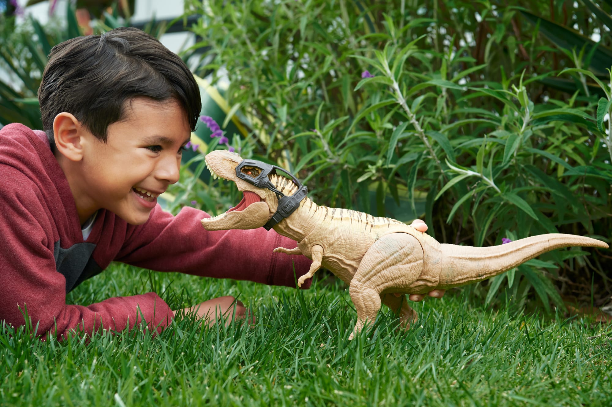 Jurassic World Tyrannosaurus T Rex Dinosaur Toy Figure With Sound - Image 2