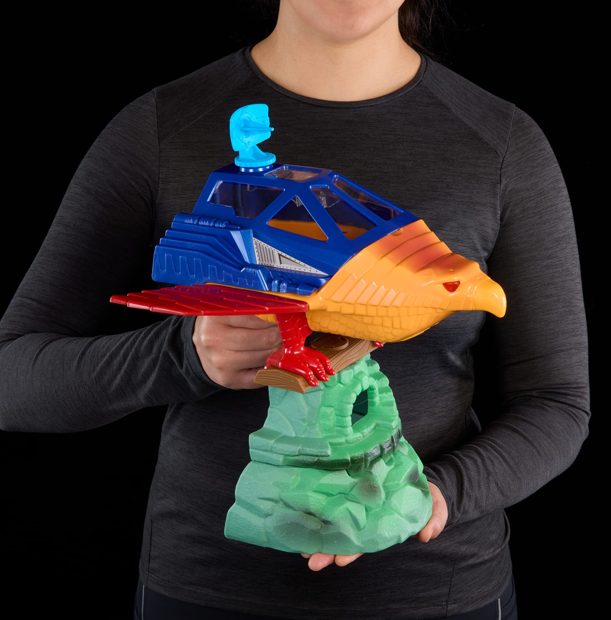 Masters Of The Universe Origins Toy. Talon Fighter Vehicle And Point Dread Accessories - Image 3