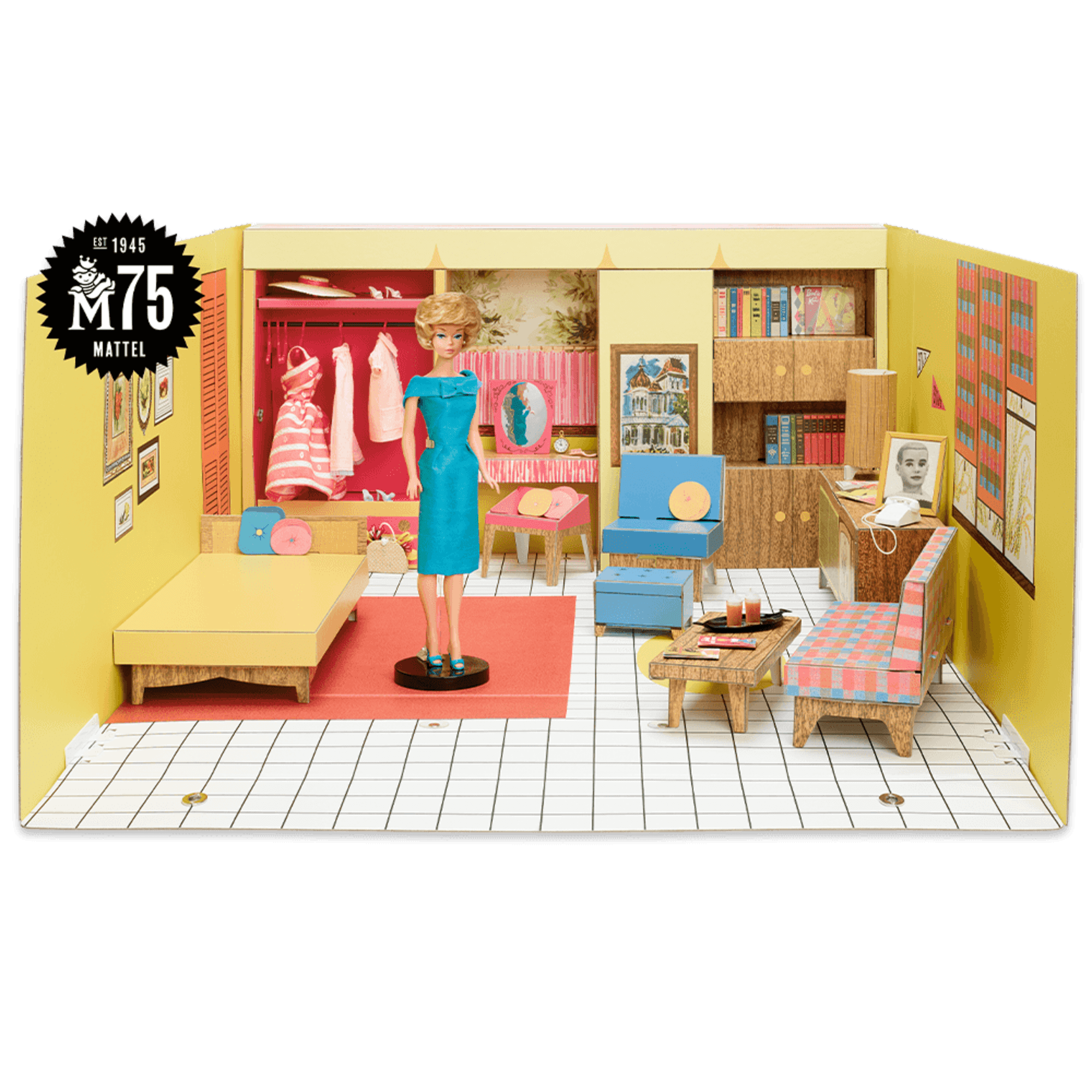 Barbie Dream House By Mattel. Inc. Doll. House and Accessories