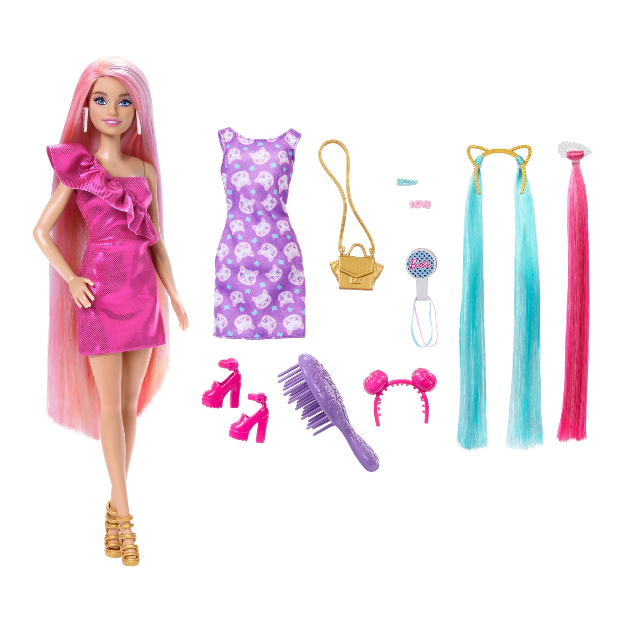 Barbie®-Fun&Fancyhair-Poupée Blonde et Accessoires de Coiffure - Image 3