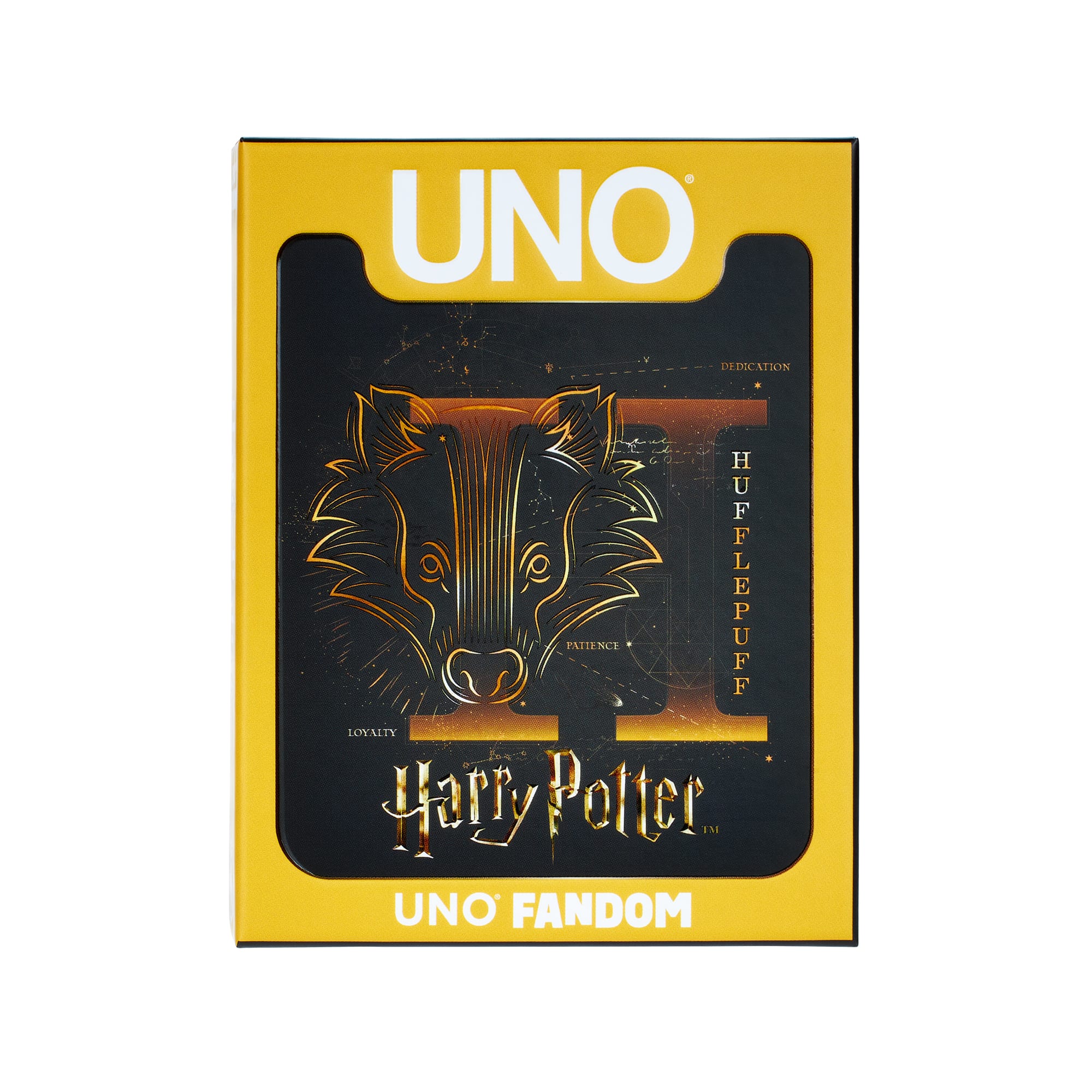 UNO Fandom Harry Potter Hufflepuff Game Deck - Image 10