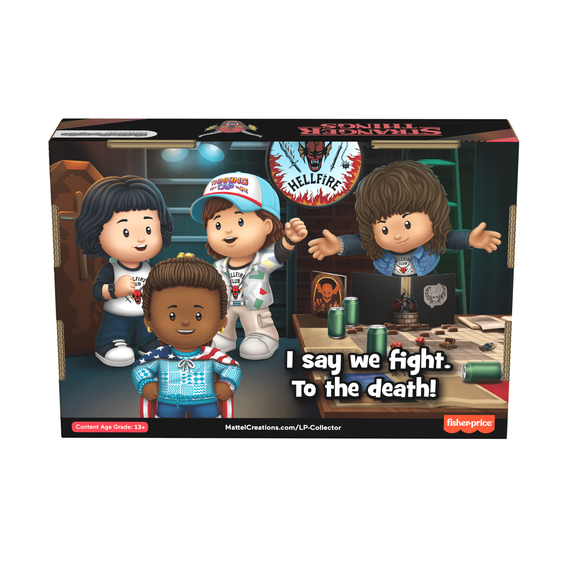 Little People Collector Stranger Things Hellfire Club Special Edition Set - Image 12