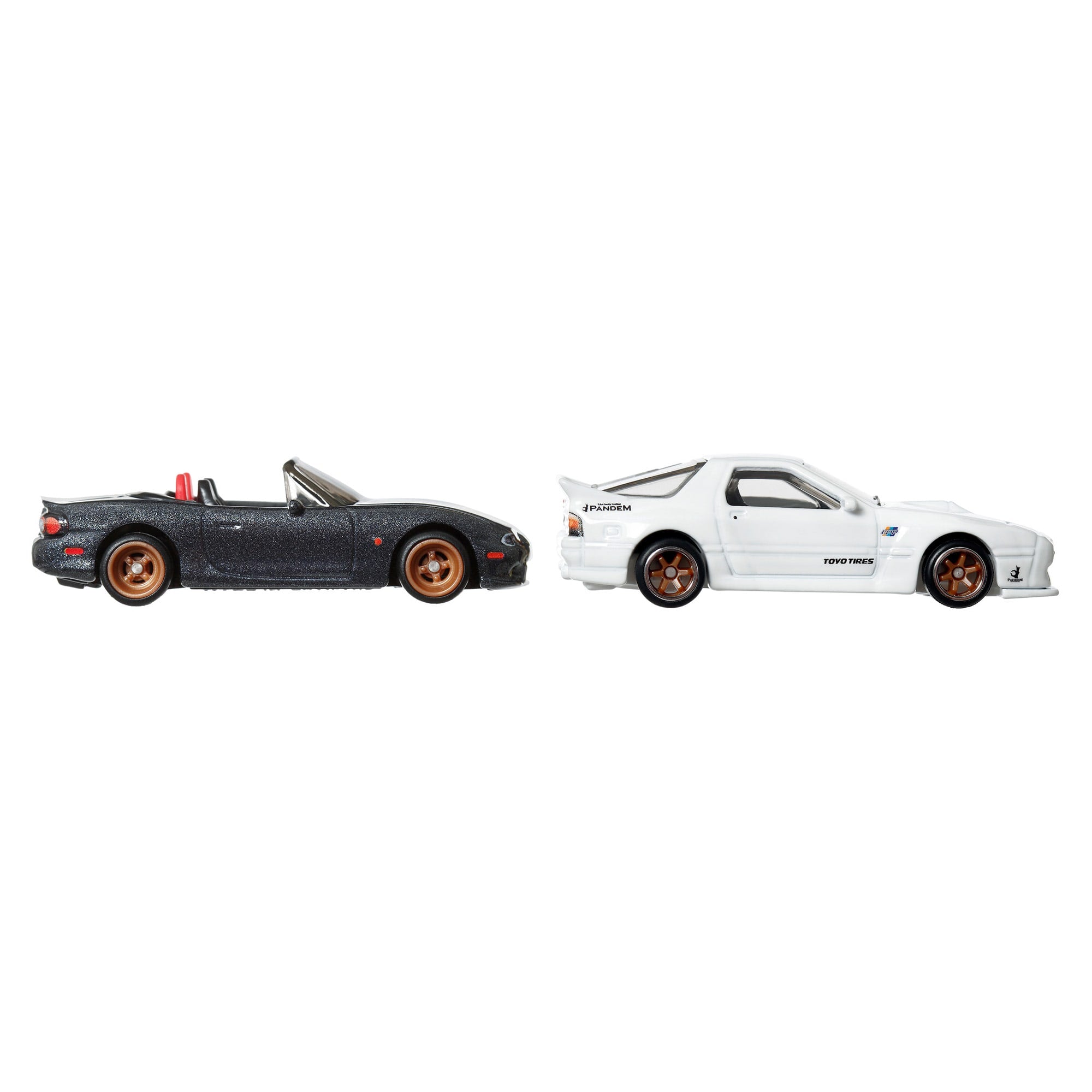 Hot Wheels Premium Car Culture 2-Pack - '04 Mazda Mazdaspeed Miata & Mazda RX7 FC Pandem - Image 5