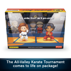 Little People Collector Cobra Kai Special Edition Set For Adults & Fans. 4 Figures
