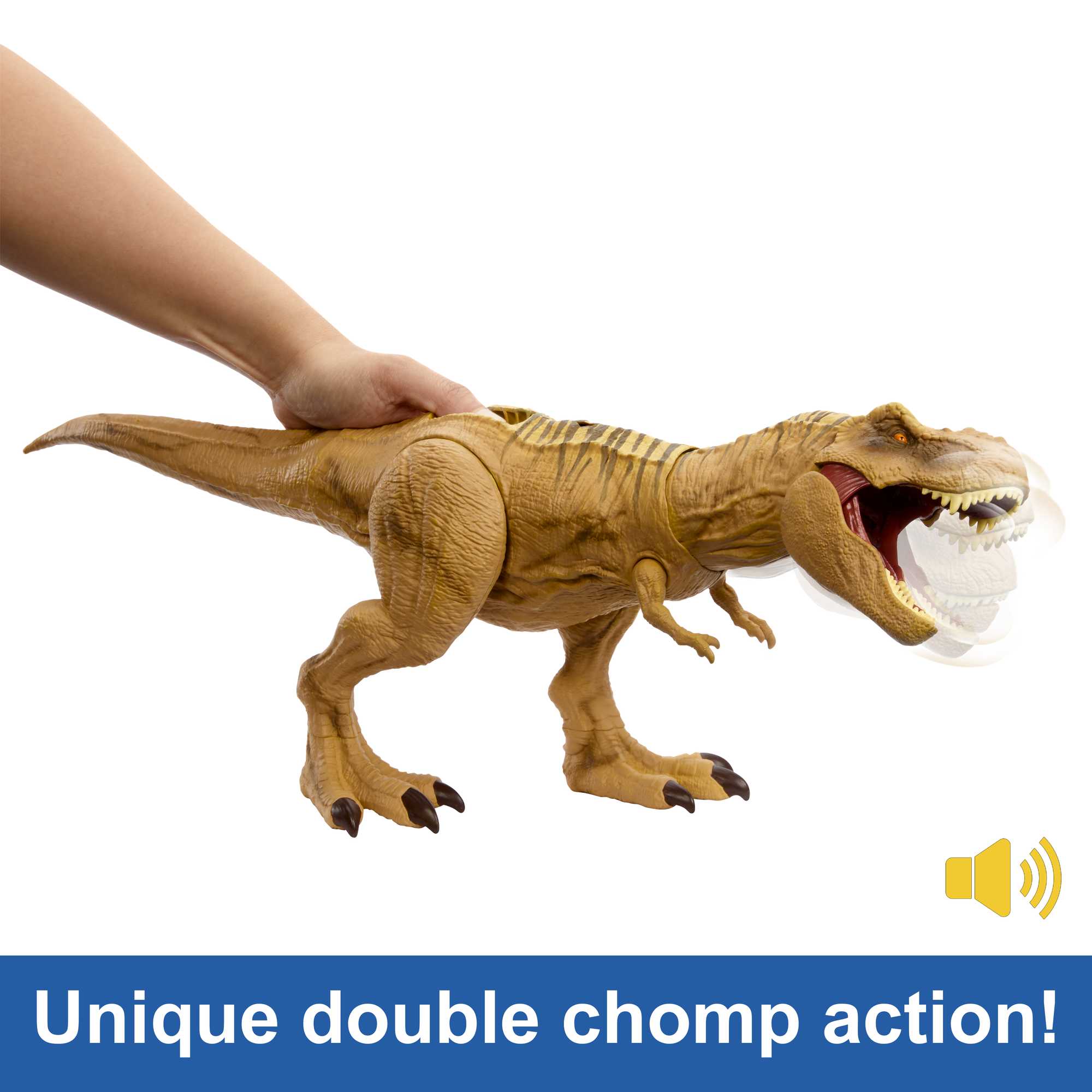 Jurassic World Tyrannosaurus T Rex Dinosaur Toy Figure With Sound - Image 3