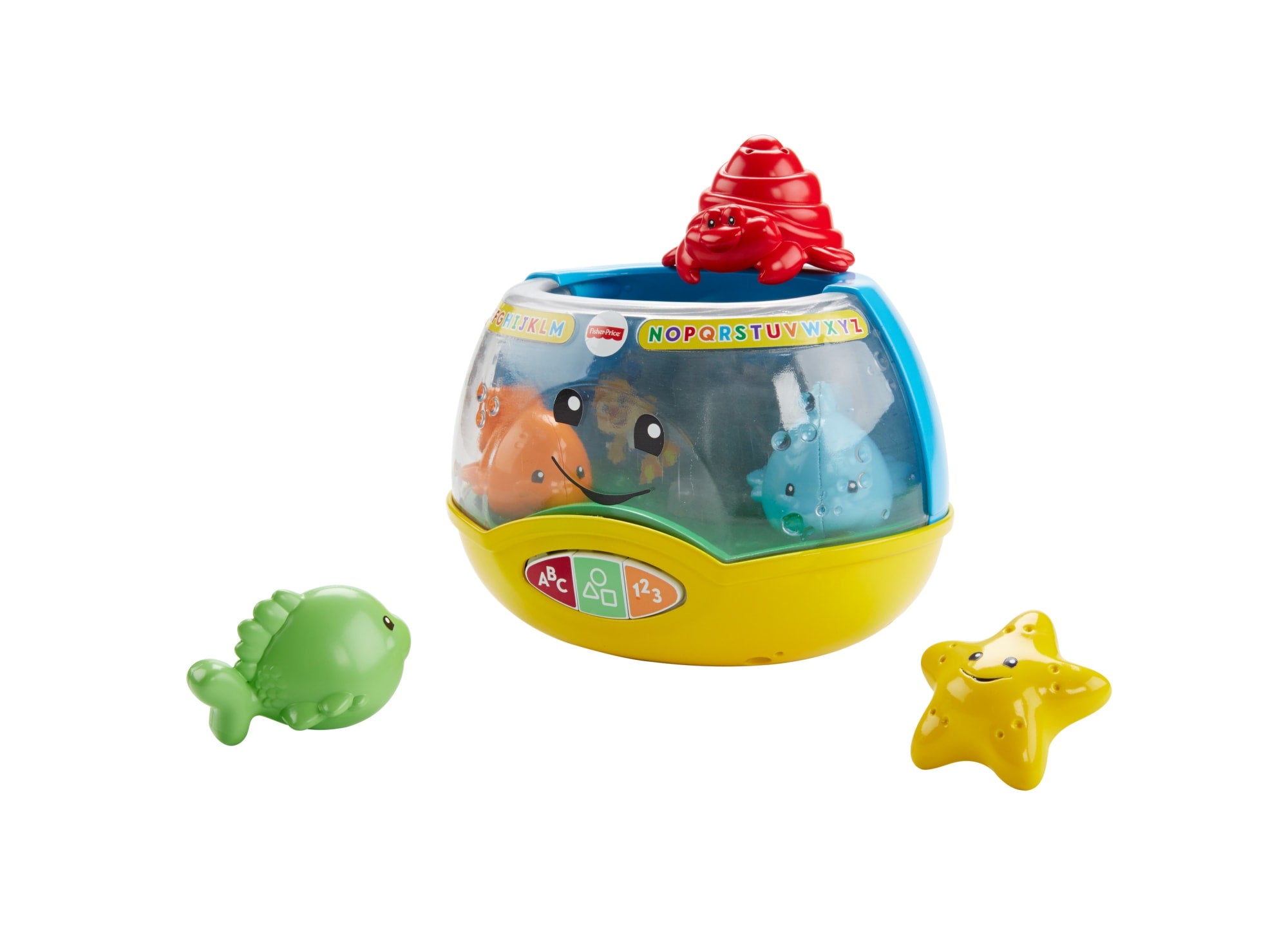 Fisher-Price Laugh & Learn Magical Lights Fishbowl Baby & Toddler Musical Learning Toy - Image 5