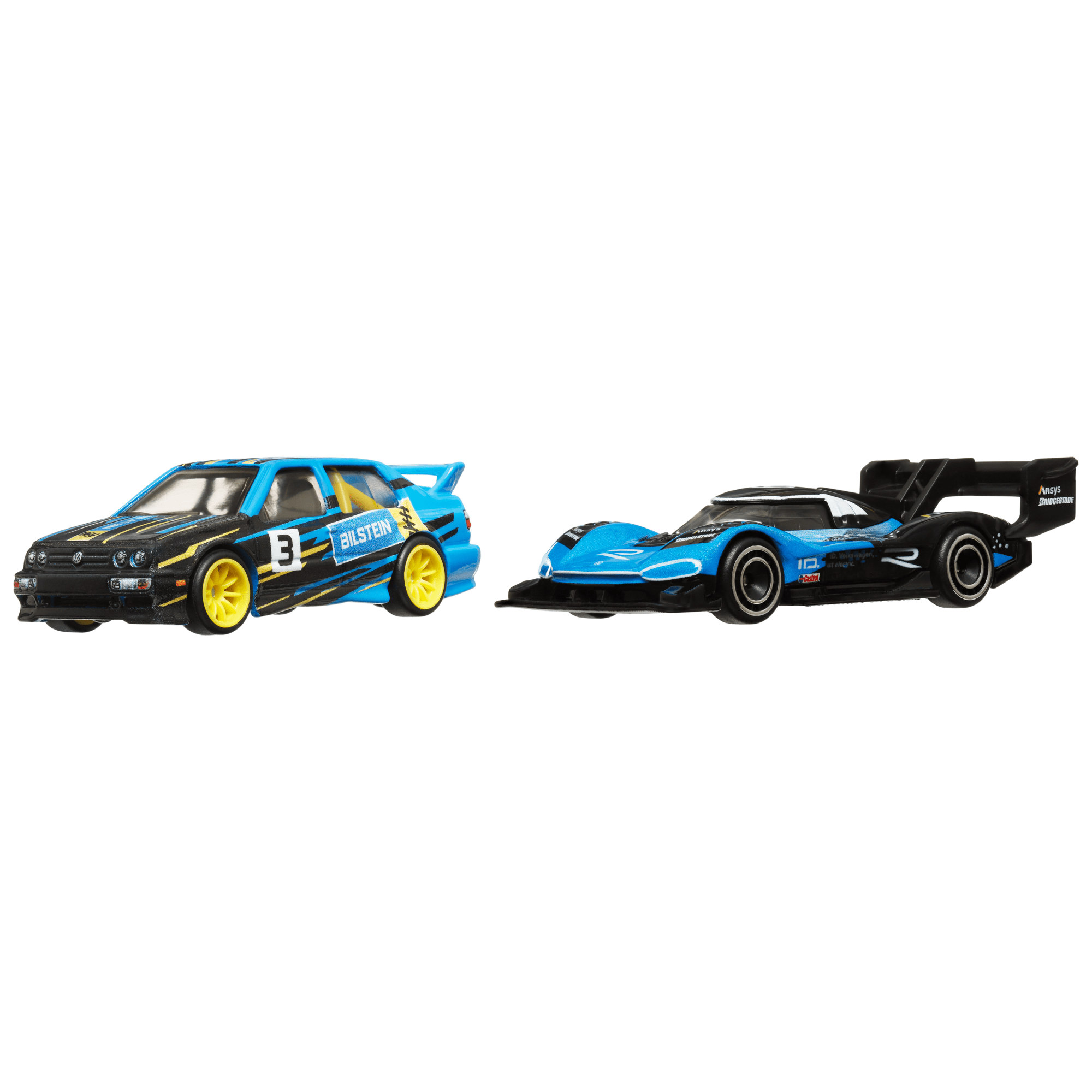 Hot Wheels Premium Car Culture 2-Pack Volkswagen Jetta MK3 & Volkswagen ID R - Image 3