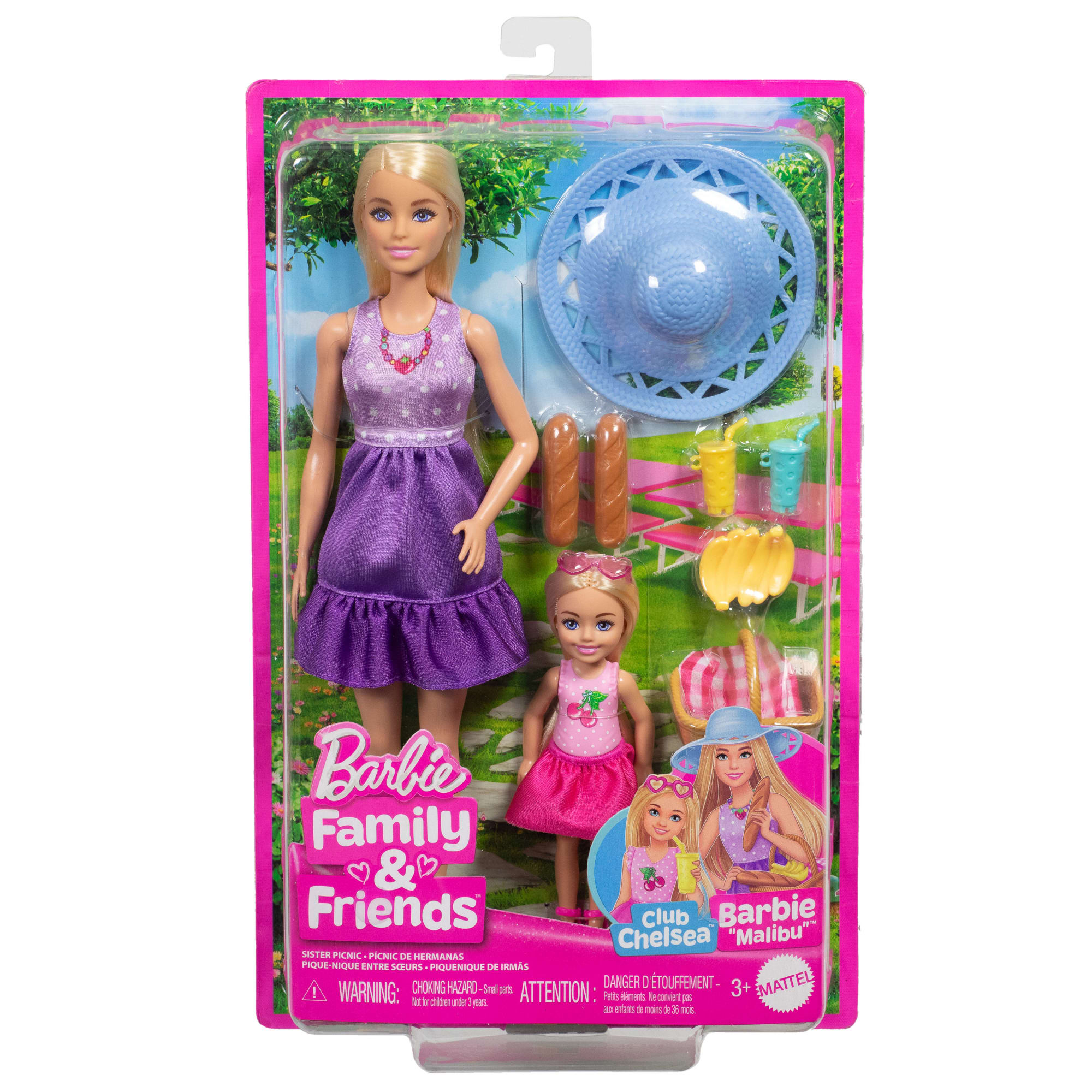 Barbie Famille et Amis Poupées et Accessoires Pique-Nique - Image 6