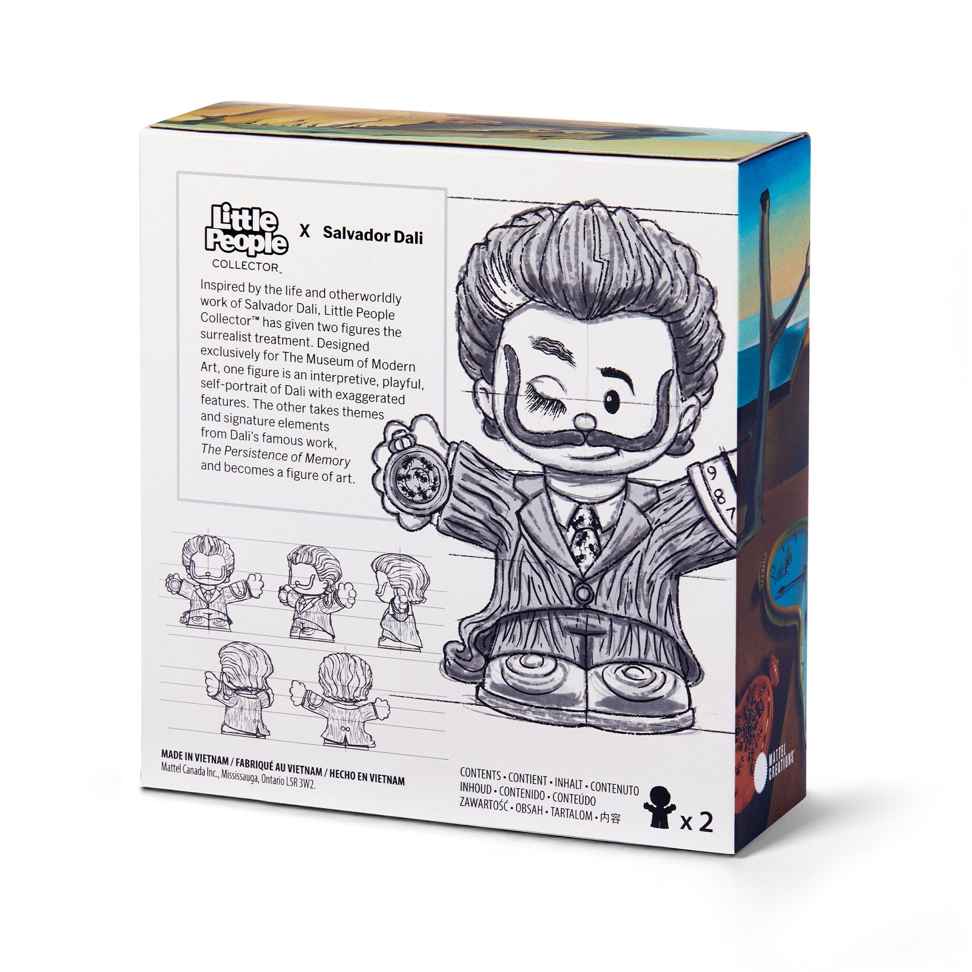 Little People Collector x MoMA Salvador Dalí Figure Set - Image 13